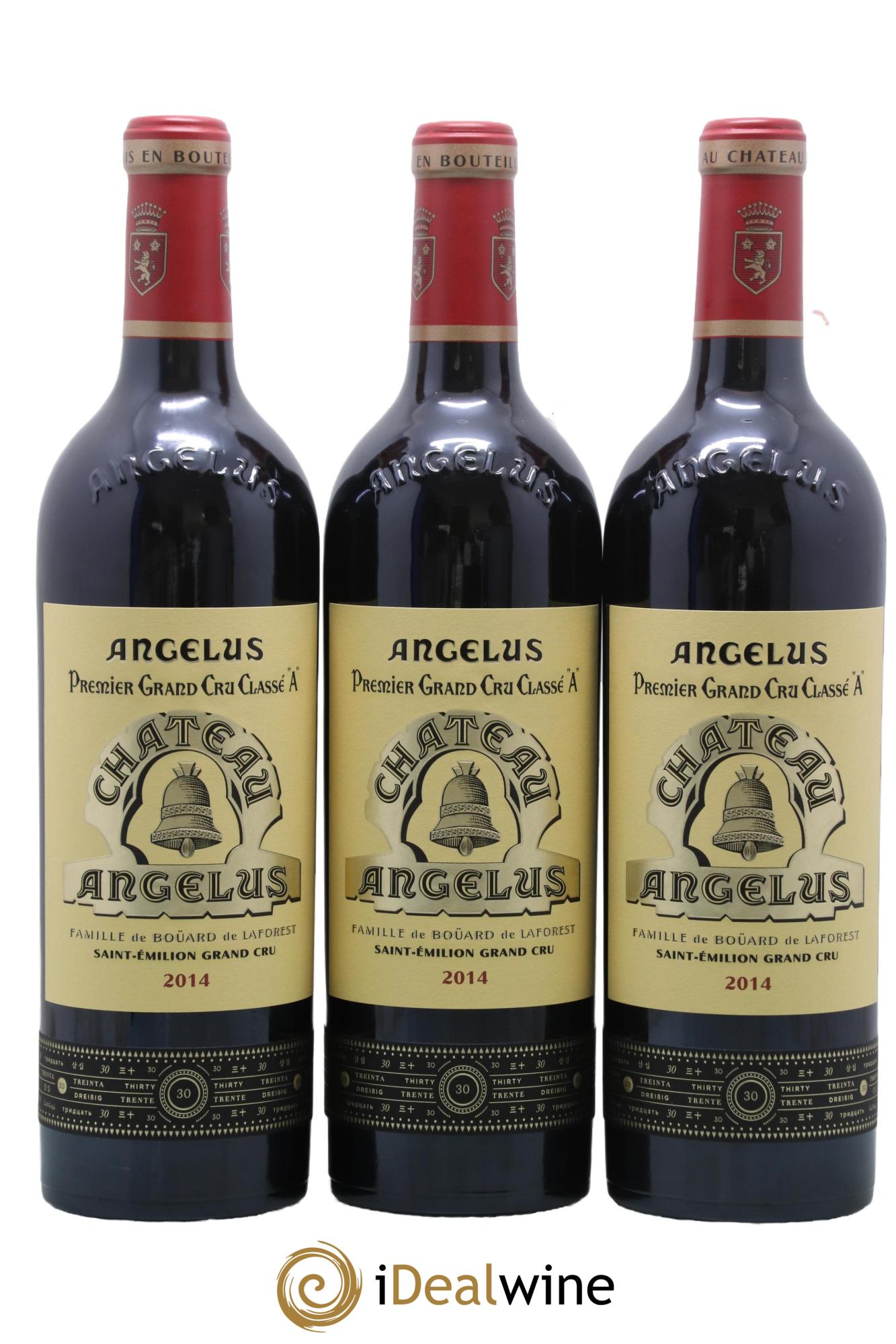 Château Angélus 1er Grand Cru Classé A 2014 - Lot of 6 bottles - 3