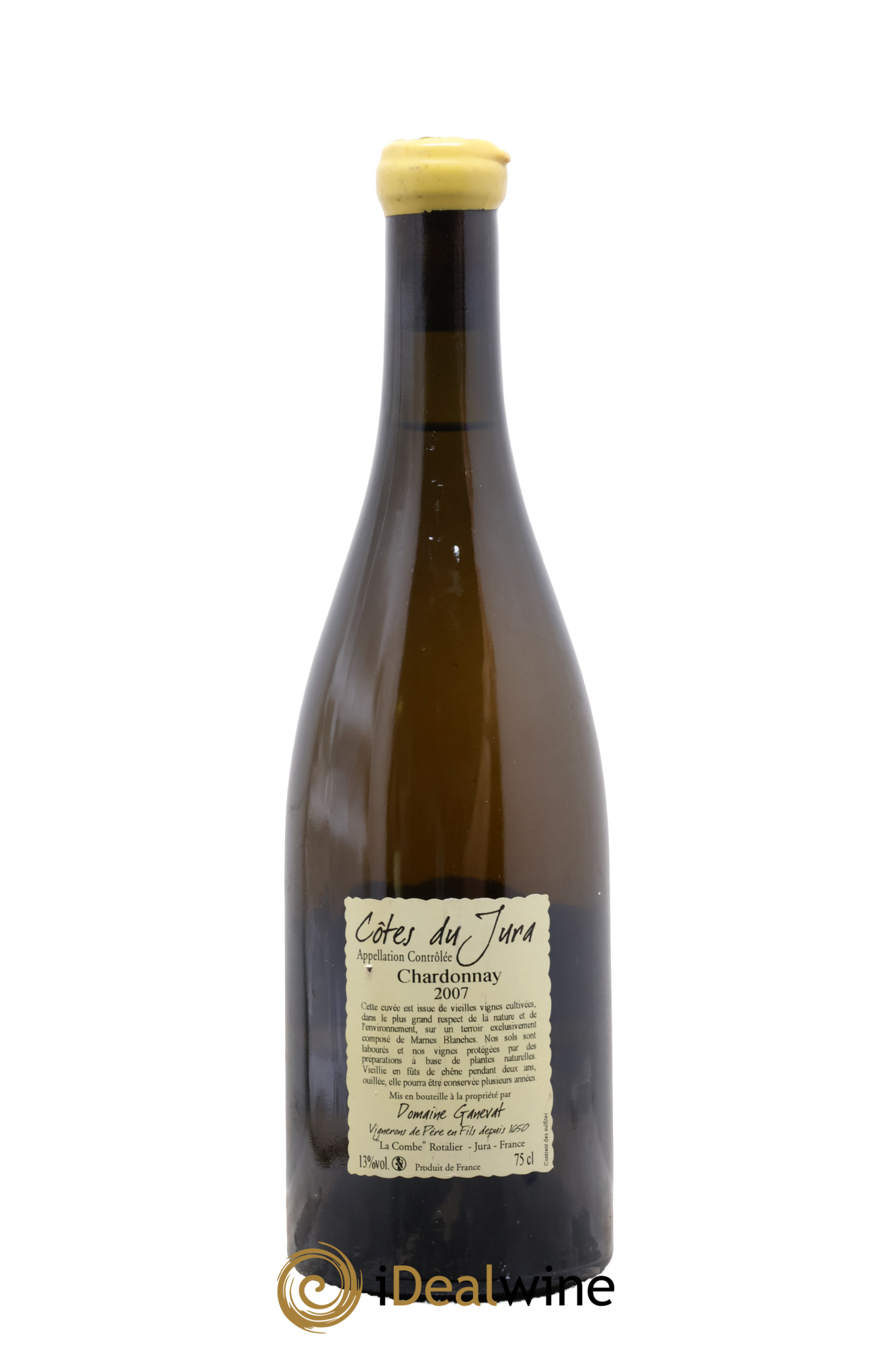 Côtes du Jura Les Grands Teppes Vieilles Vignes Jean-François Ganevat (Domaine) 2007 - Lot de 1 bouteille - 1