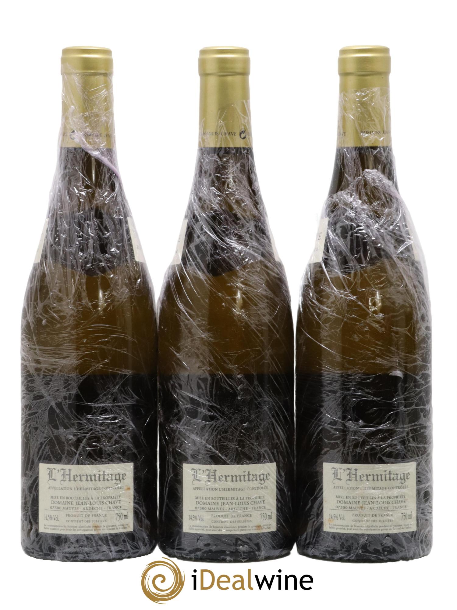Hermitage Jean-Louis Chave 2015 - Lot de 3 bouteilles - 1