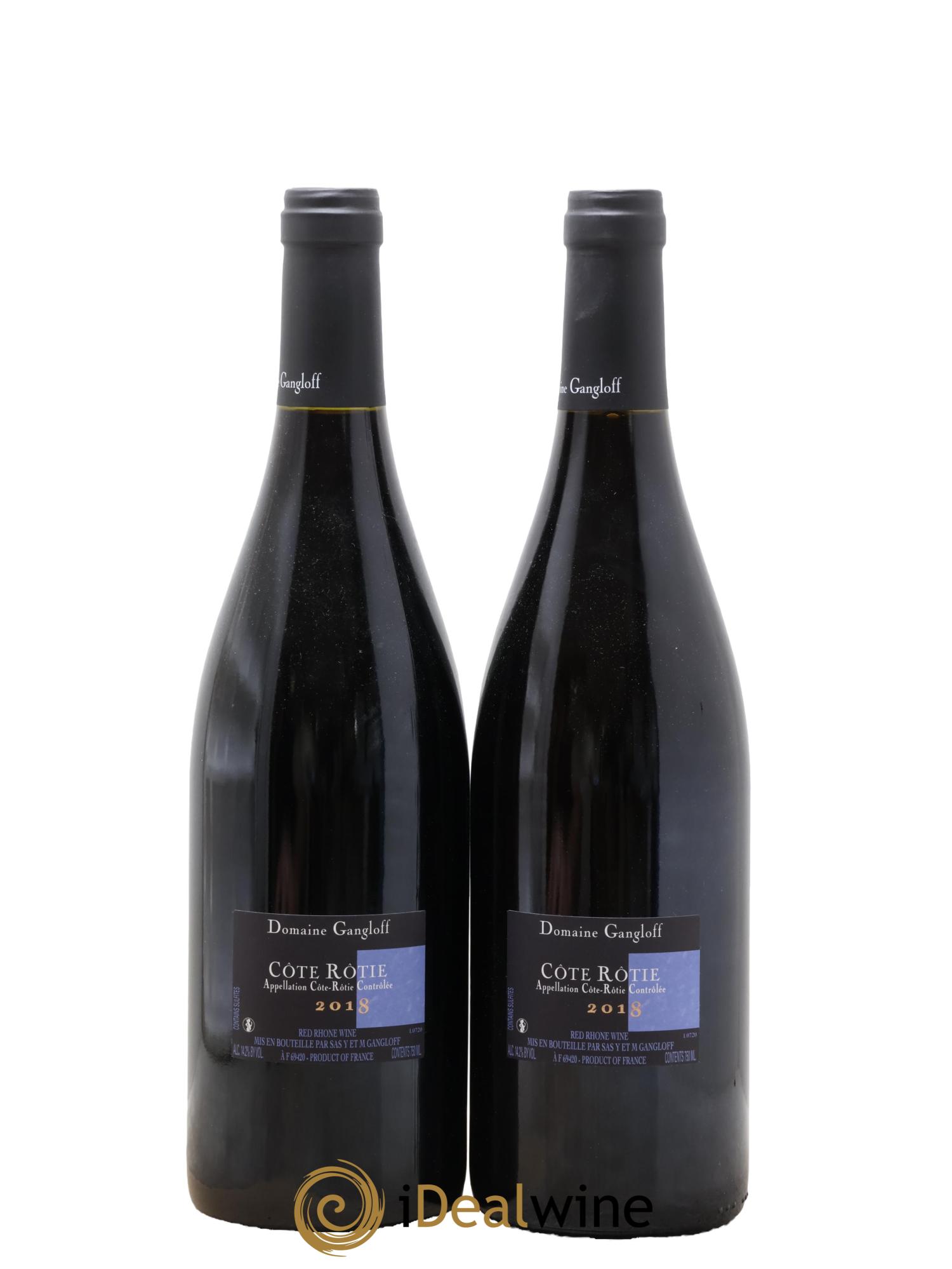 Côte-Rôtie La Barbarine Gangloff (Domaine) 2018 - Lot de 2 bouteilles - 1