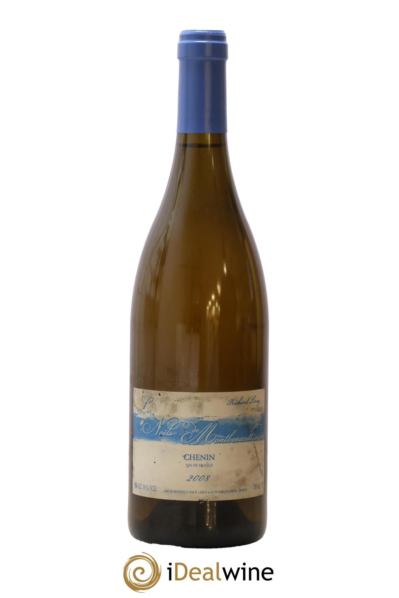 Vin de France Les Noëls de Montbenault Richard Leroy 2008 - Lot de 1 bouteille - 0
