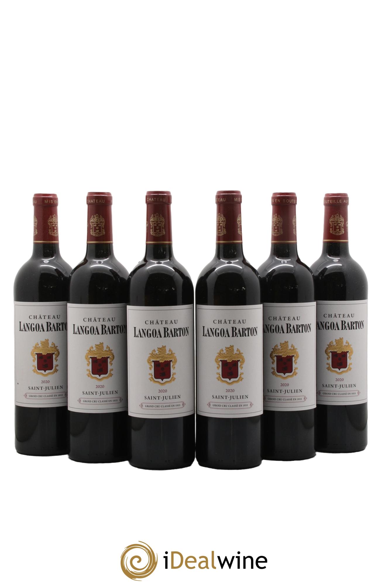 Château Langoa Barton 3ème Grand Cru Classé 2020 - Lot of 6 bottles - 0