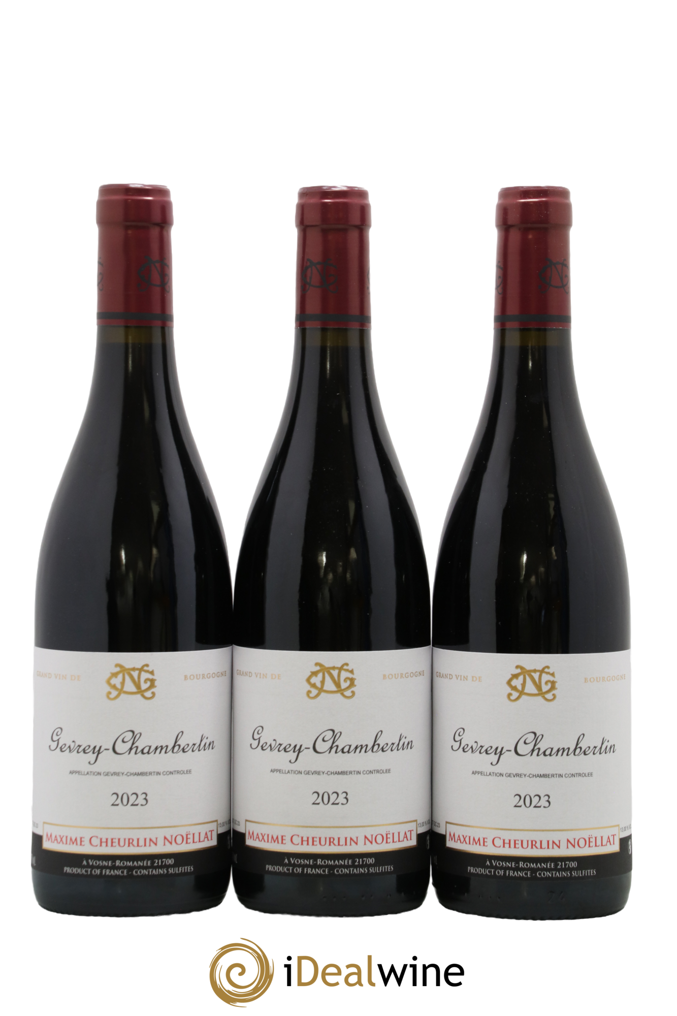 Gevrey-Chambertin Maxime Cheurlin Noëllat 2023 - Lotto di 3 bottiglie - 0