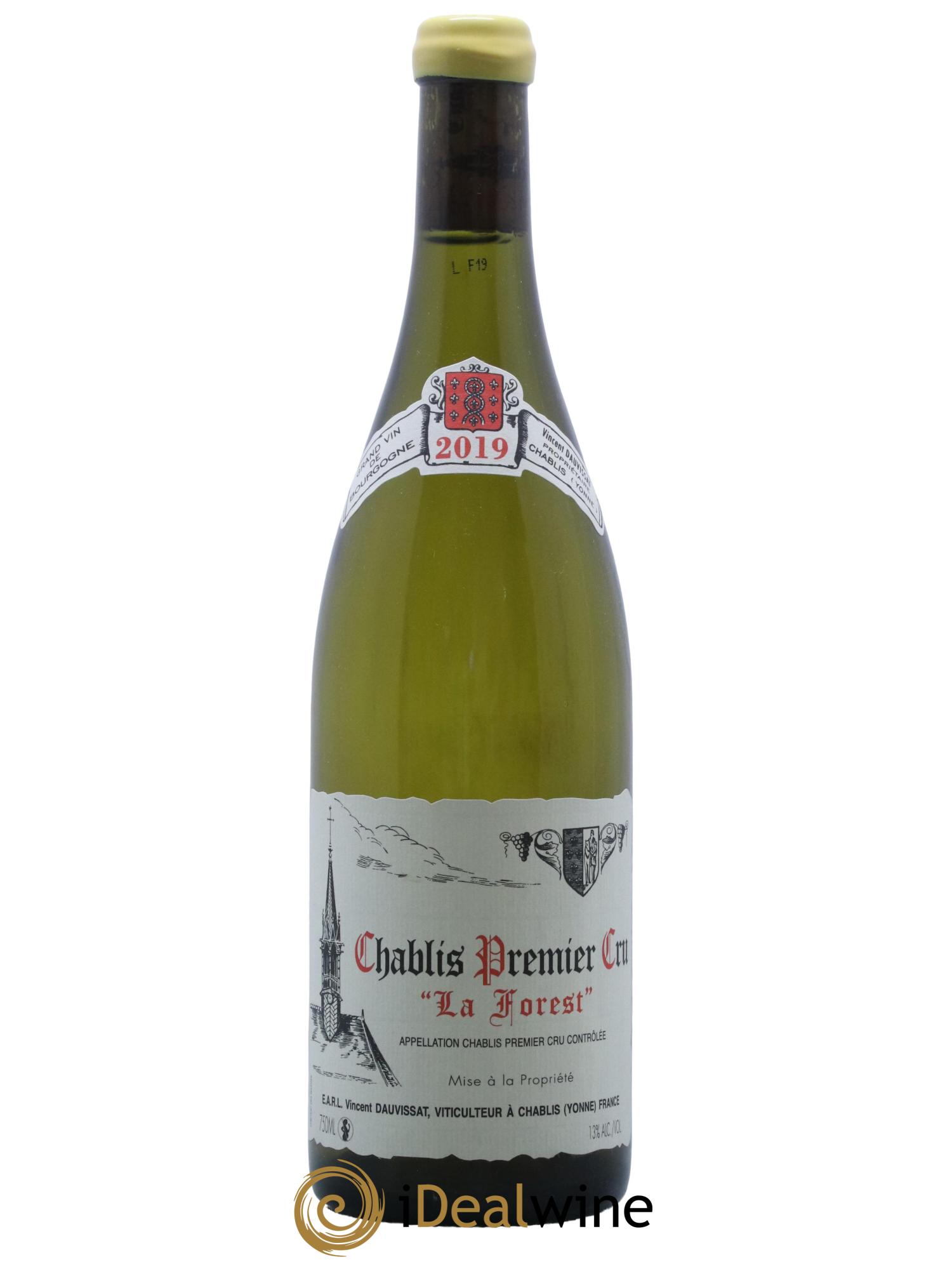 Chablis 1er Cru La Forest Vincent Dauvissat (Domaine) 2019 - Posten von 1 Flasche - 0