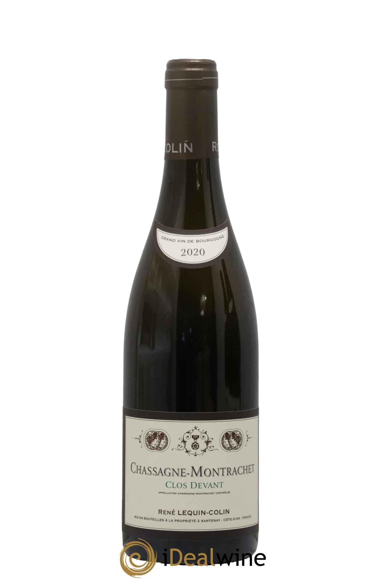 Chassagne-Montrachet Clos Devant René Lequin-Colin Clos Devant René Lequin-Colin 2020 - Lot of 1 bottle - 0