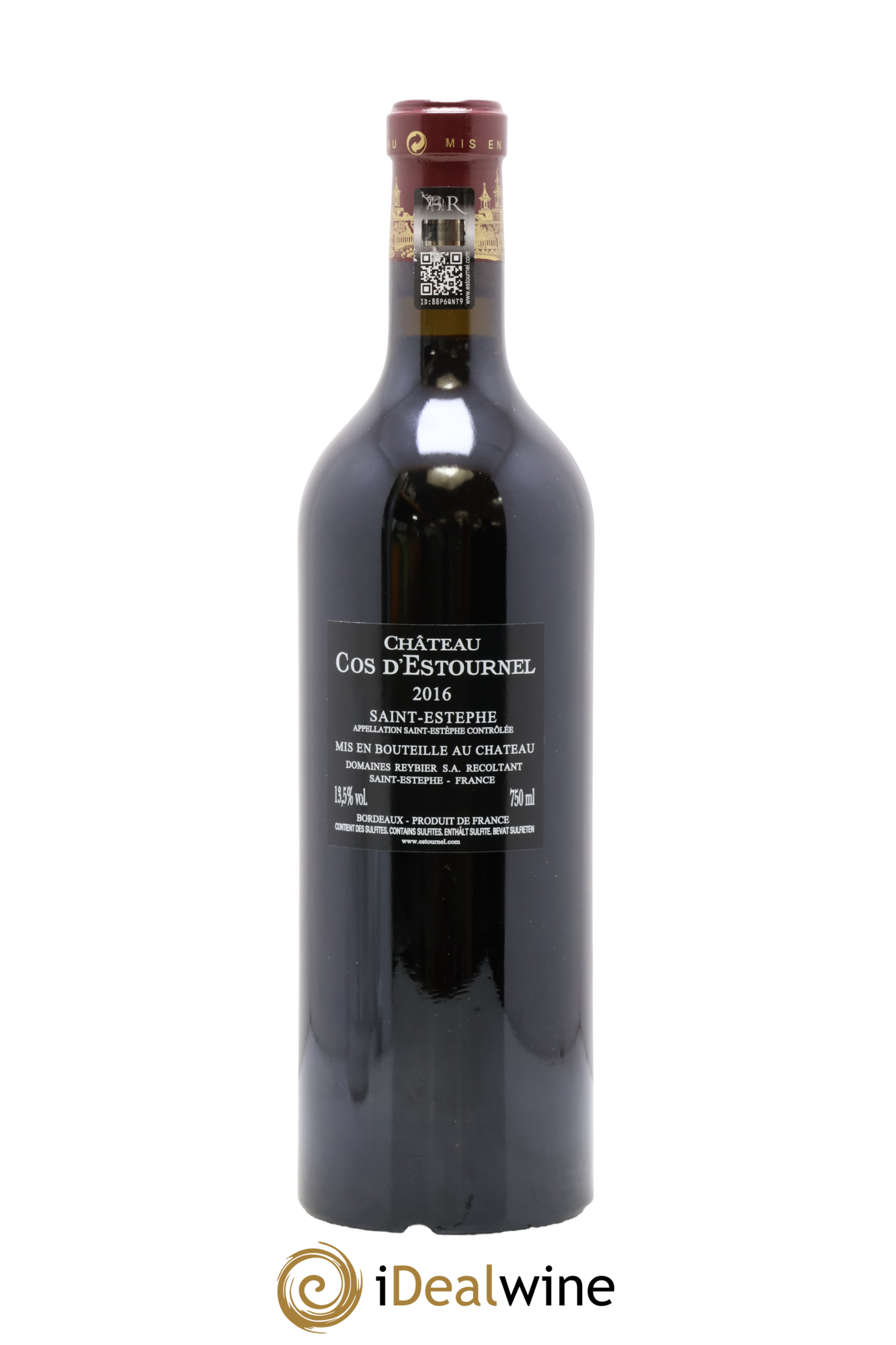 Cos d'Estournel 2ème Grand Cru Classé 2016 - Lotto di 1 bottiglia - 1