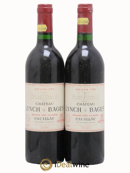 Château Lynch Bages 5ème Grand Cru Classé 1986 - Lot of 2 bottles - 0