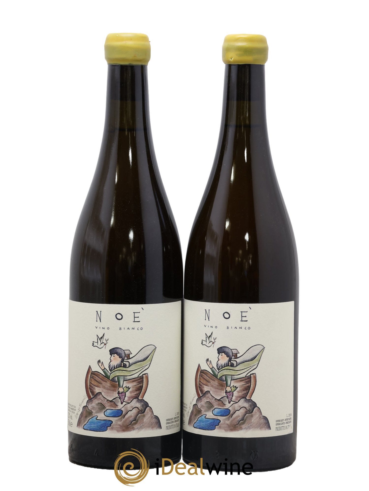 Italie Cortena Noè Bianco Stefano Amerighi 2018 - Lot of 2 bottles - 0