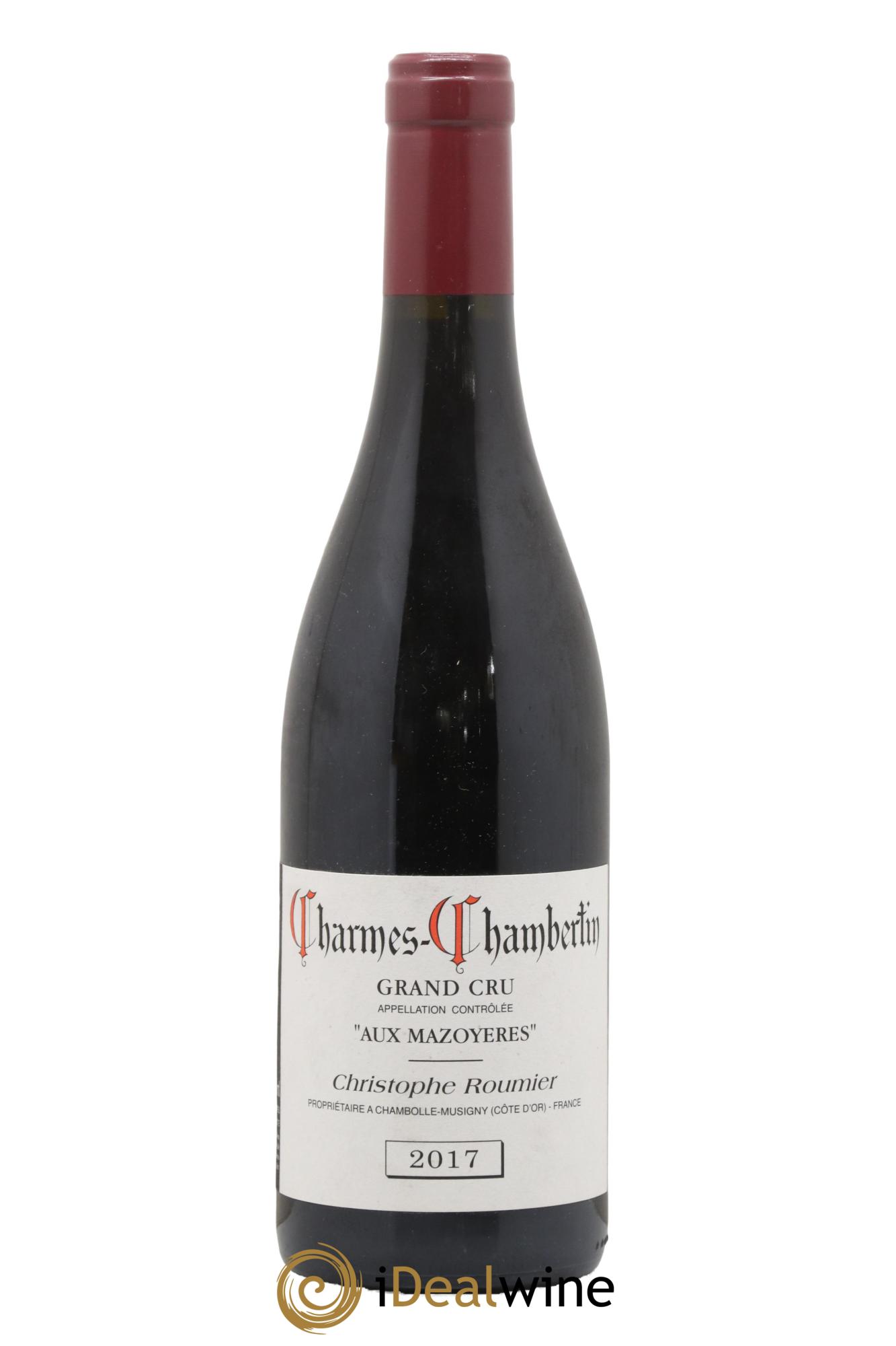 Charmes-Chambertin Grand Cru Aux Mazoyères Christophe Roumier 2017 - Lot de 1 bouteille - 0