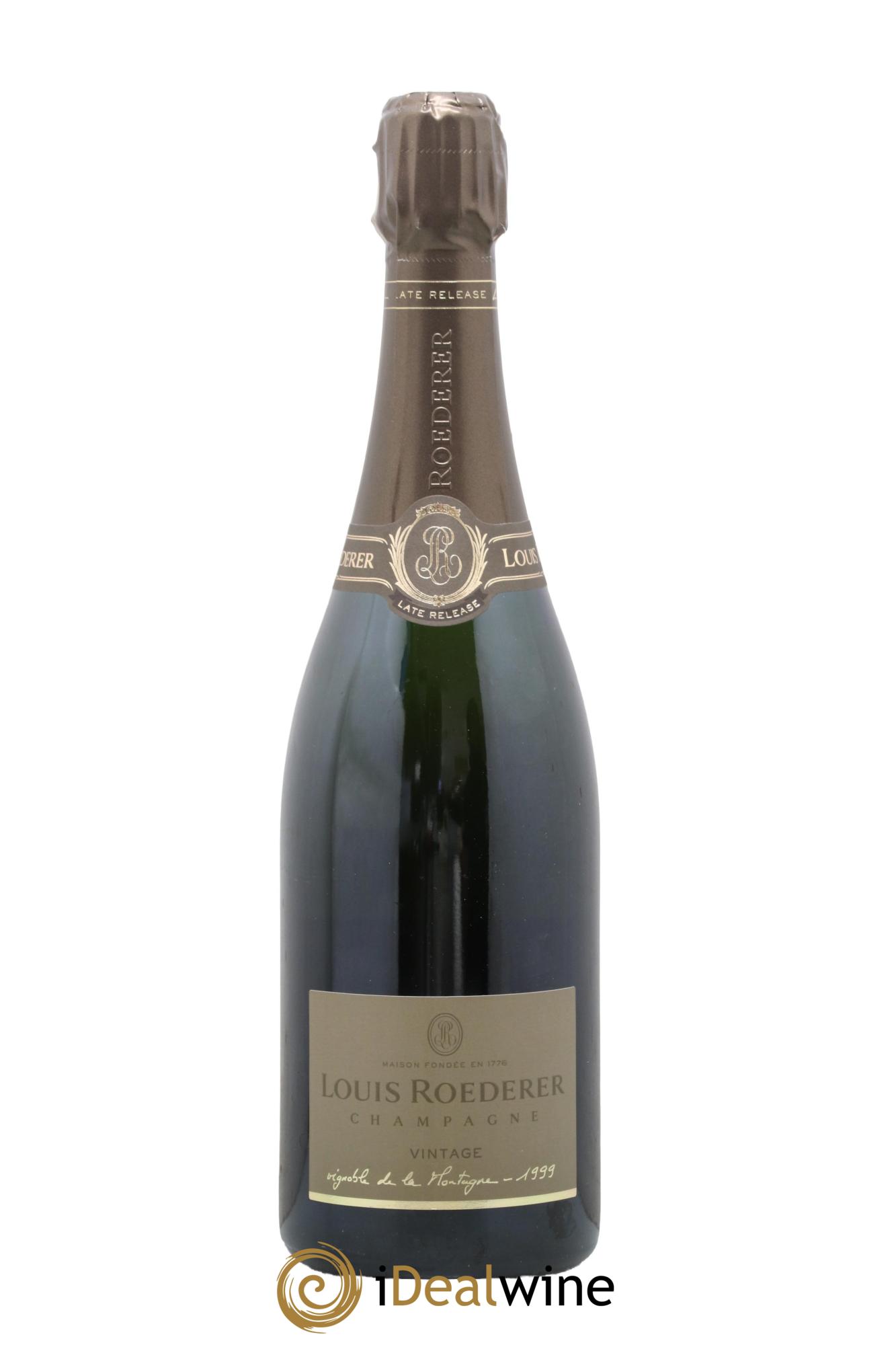Late Release Louis Roederer 1999 - Posten von 1 Flasche - 1