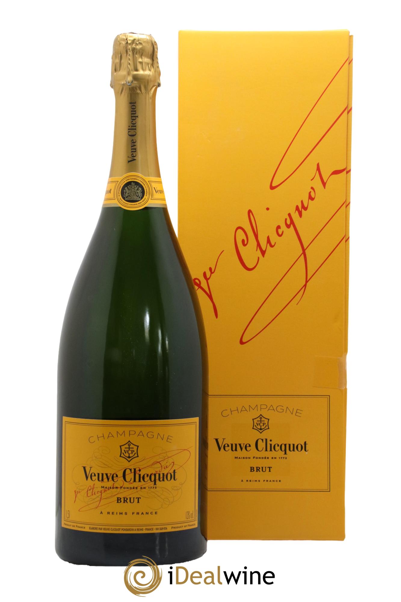 Carte Jaune Brut Veuve Clicquot - Lot de 1 magnum - 0
