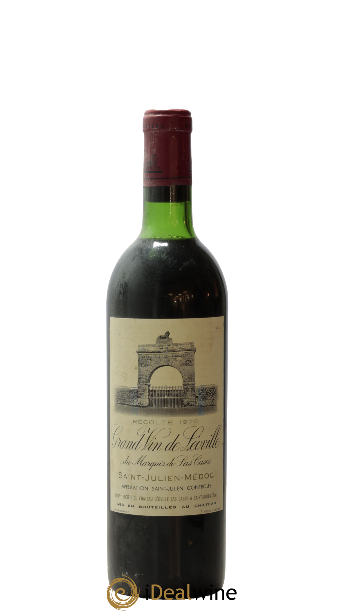 Château Léoville Las Cases 2ème Grand Cru Classé 1970 - Lotto di 1 bottiglia - 0