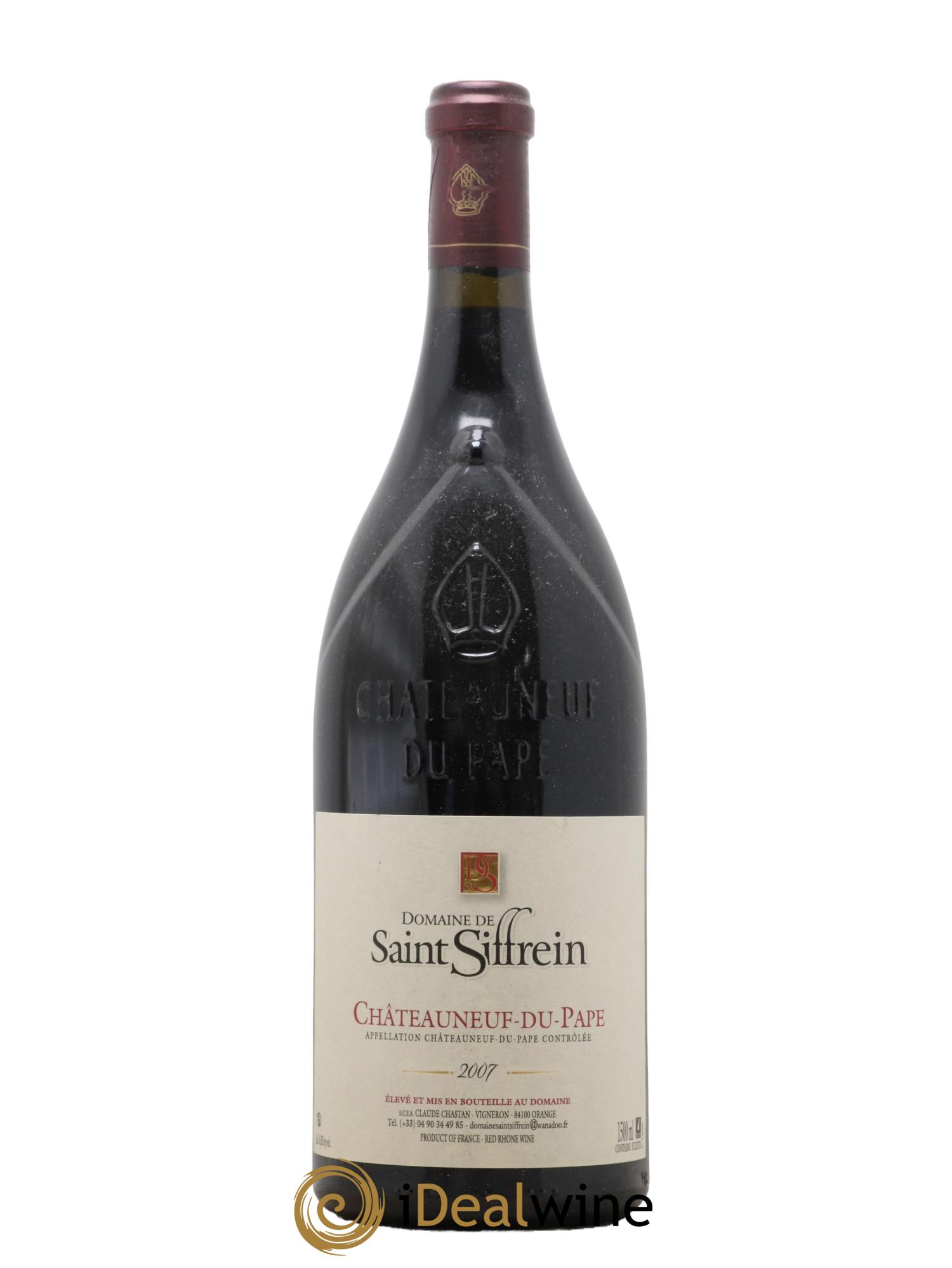 Châteauneuf-du-Pape Saint Siffrein 2007 - Lot de 1 magnum - 0