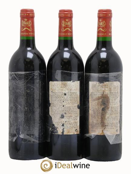 Château Mouton Rothschild 1er Grand Cru Classé 1994 - Posten von 3 Flaschen - 1