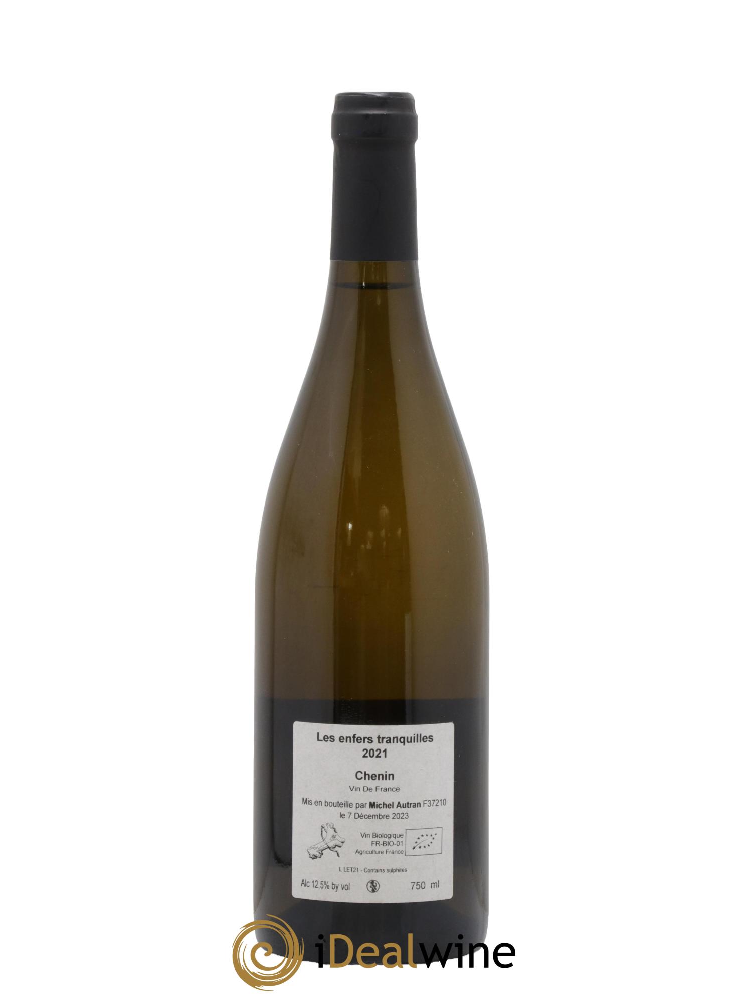 Vin de France Les Enfers Tranquilles Michel Autran 2021 - Lotto di 1 bottiglia - 1