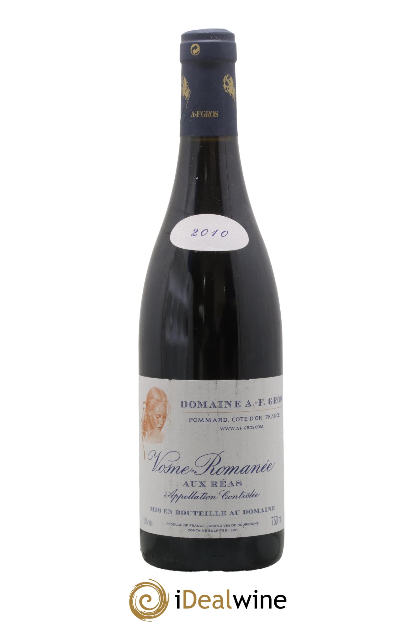 Vosne-Romanée Aux Reas A.-F. Gros 2010 - Lot de 1 bouteille - 0