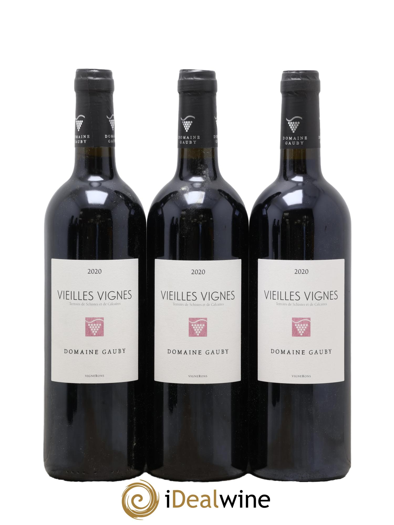 Côtes Catalanes Vieilles Vignes Gauby (Domaine) 2020 - Lot de 3 bouteilles - 0