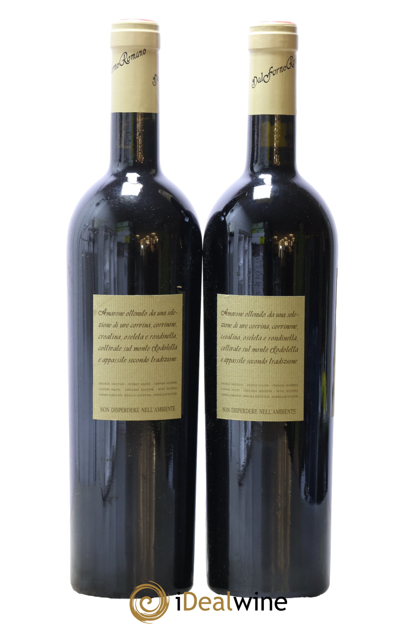 Amarone della Valpolicella DOCG Dal Forno Romano 2003 - Lot de 2 bouteilles - 1