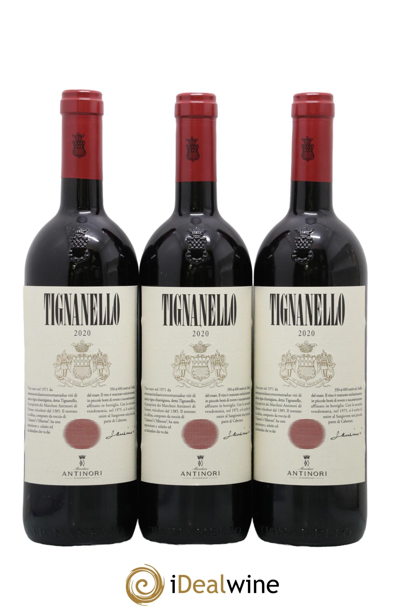 Toscana IGT Tignanello Tenuta Tignanello - Marchesi Antinori 2020 - Lot de 6 bouteilles - 2