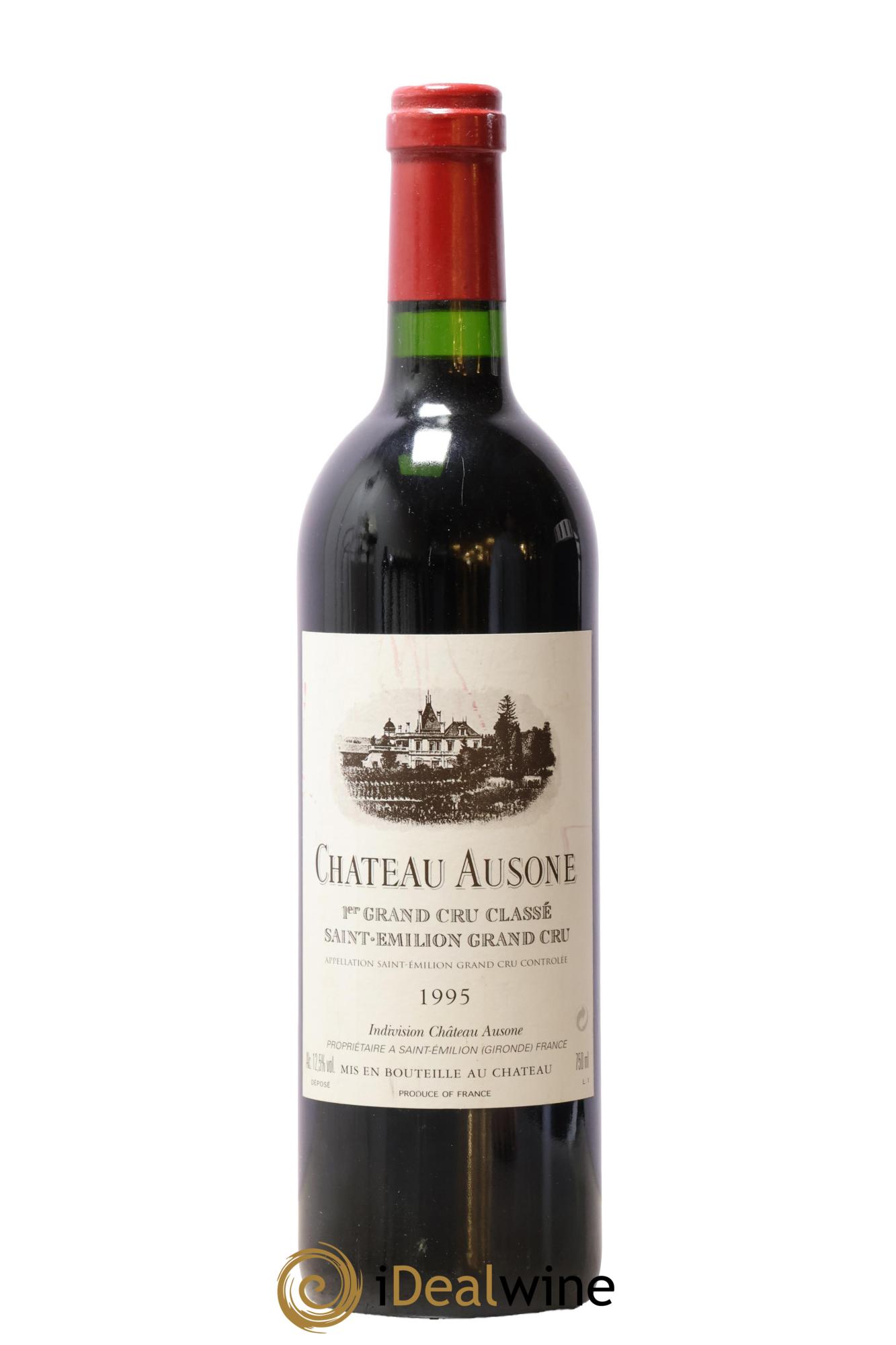 Château Ausone 1er Grand Cru Classé A 1995 - Lot de 1 bouteille - 0