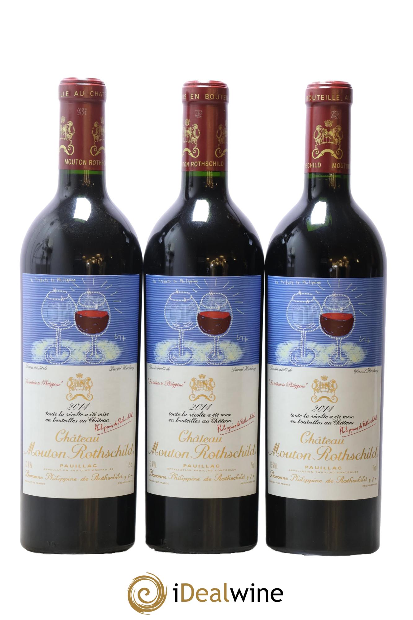 Château Mouton Rothschild 1er Grand Cru Classé 2014 - Lot of 6 bottles - 3
