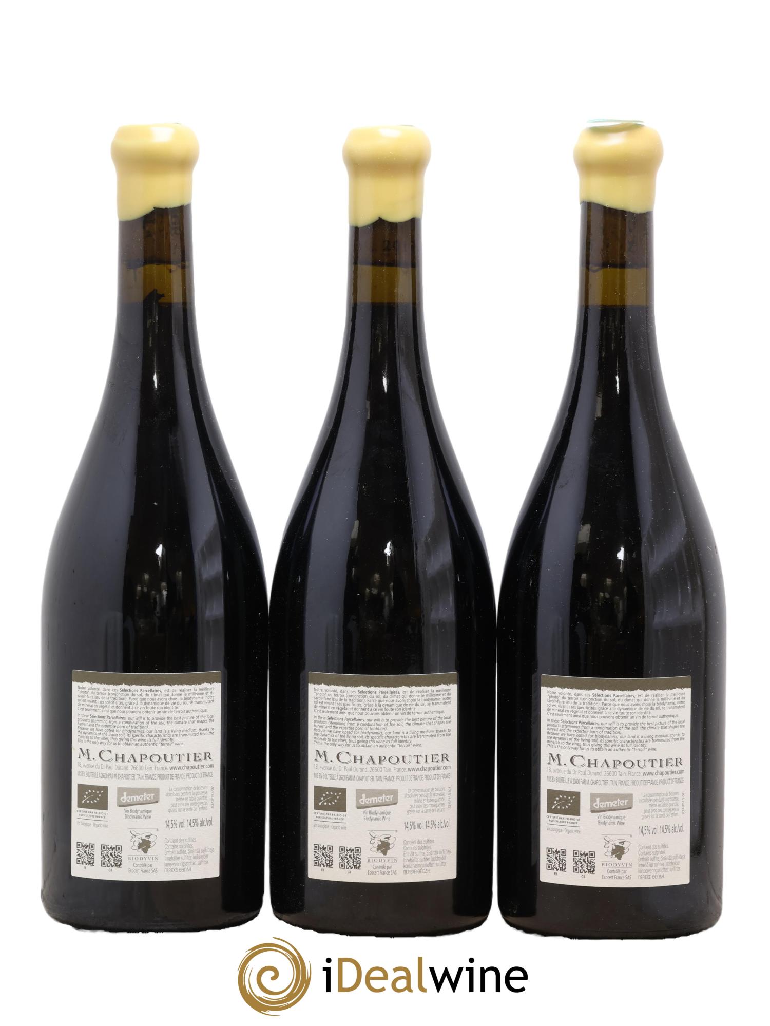 Hermitage Ermitage Le Méal Chapoutier 2015 - Posten von 3 Flaschen - 1