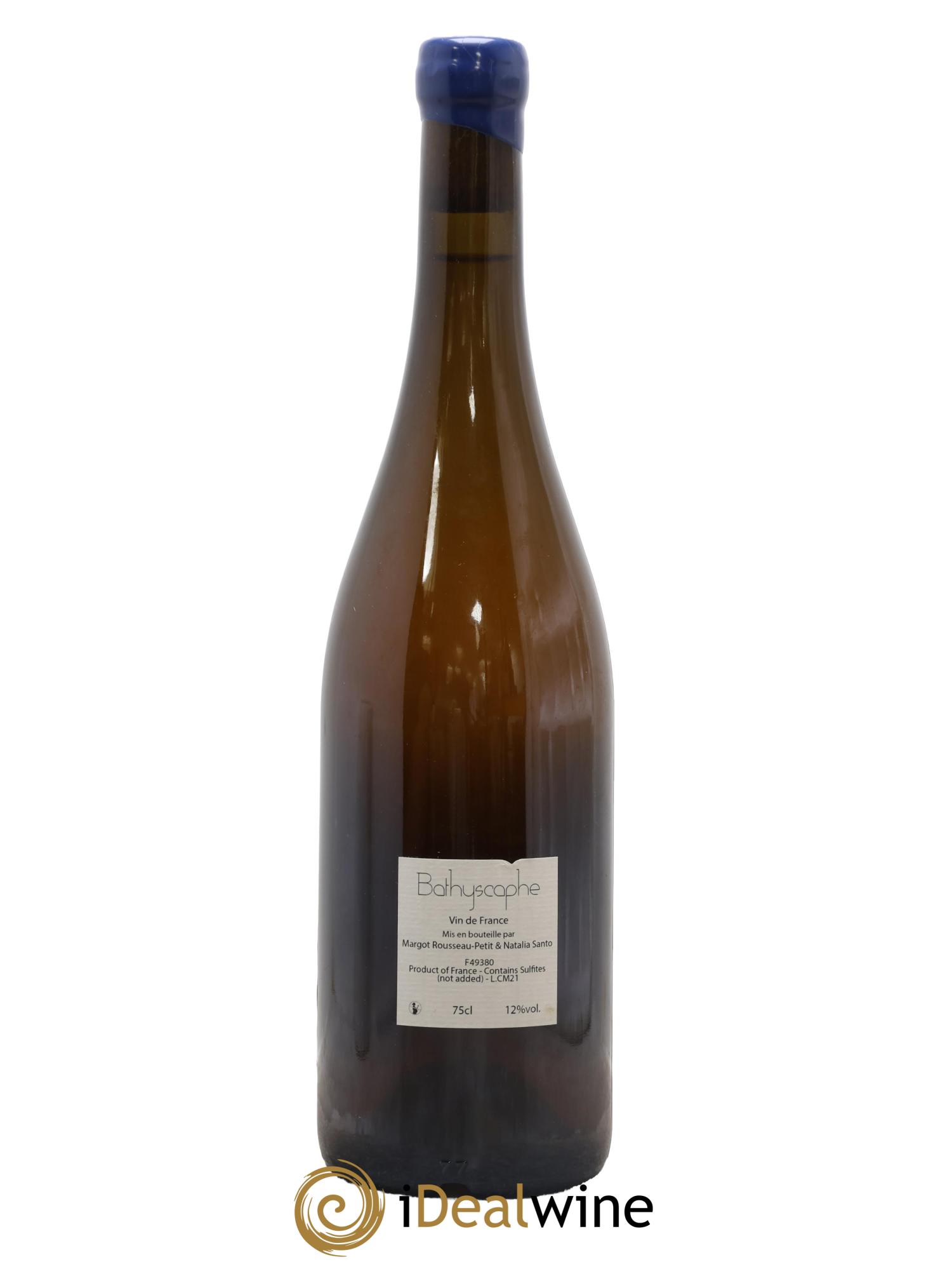 Vin de France Bathyscaphe Margot Rousseau-Petit & Natalia Santo 2021 - Lot de 1 bouteille - 1