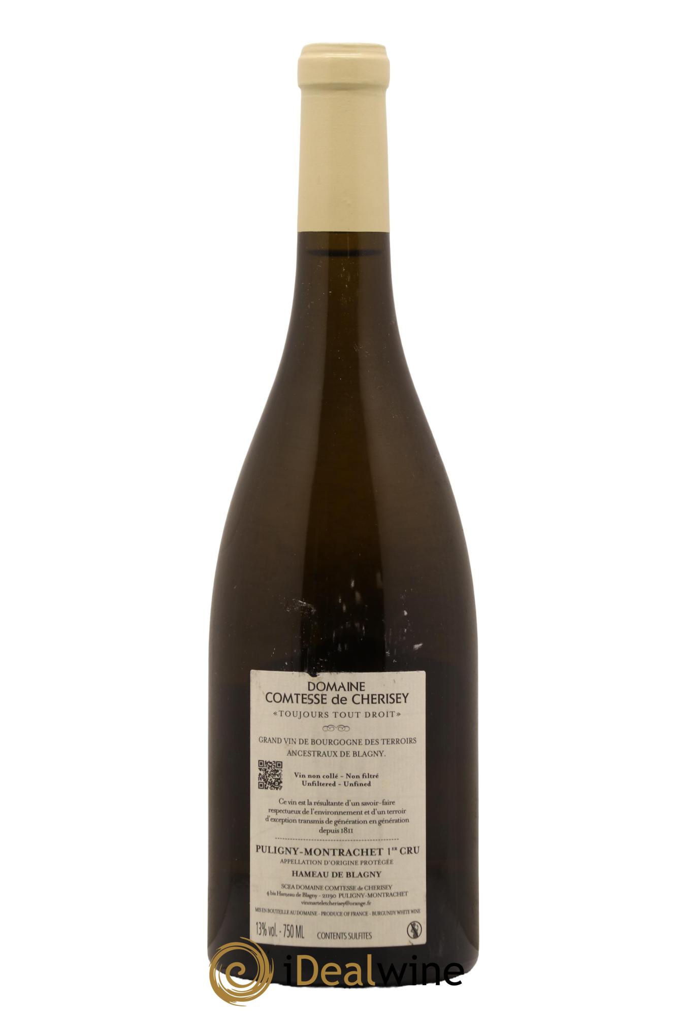 Puligny-Montrachet 1er Cru Hameau De Blagny Comtesse De Cherisy 2014 - Lot de 1 bouteille - 1