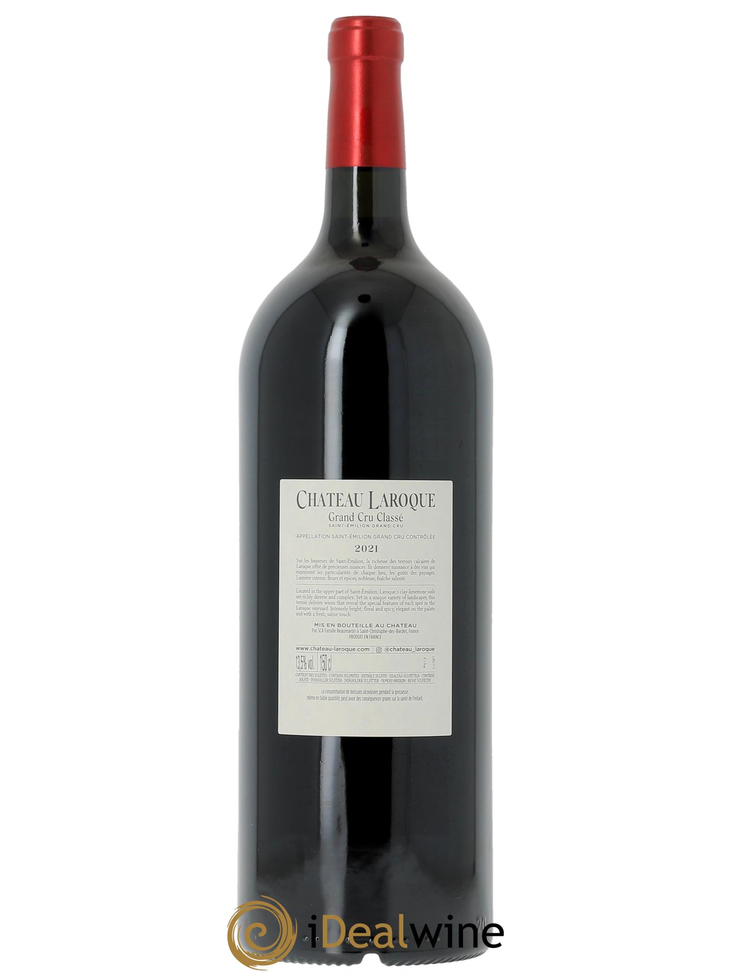 Château Laroque Grand Cru Classé 2021 - Lotto di 1 magnum - 1