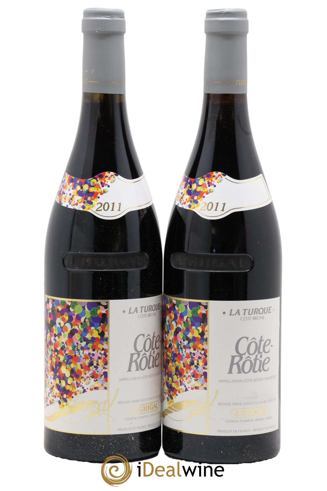 Côte-Rôtie La Turque Guigal 2011 - Lot of 2 bottles - 0