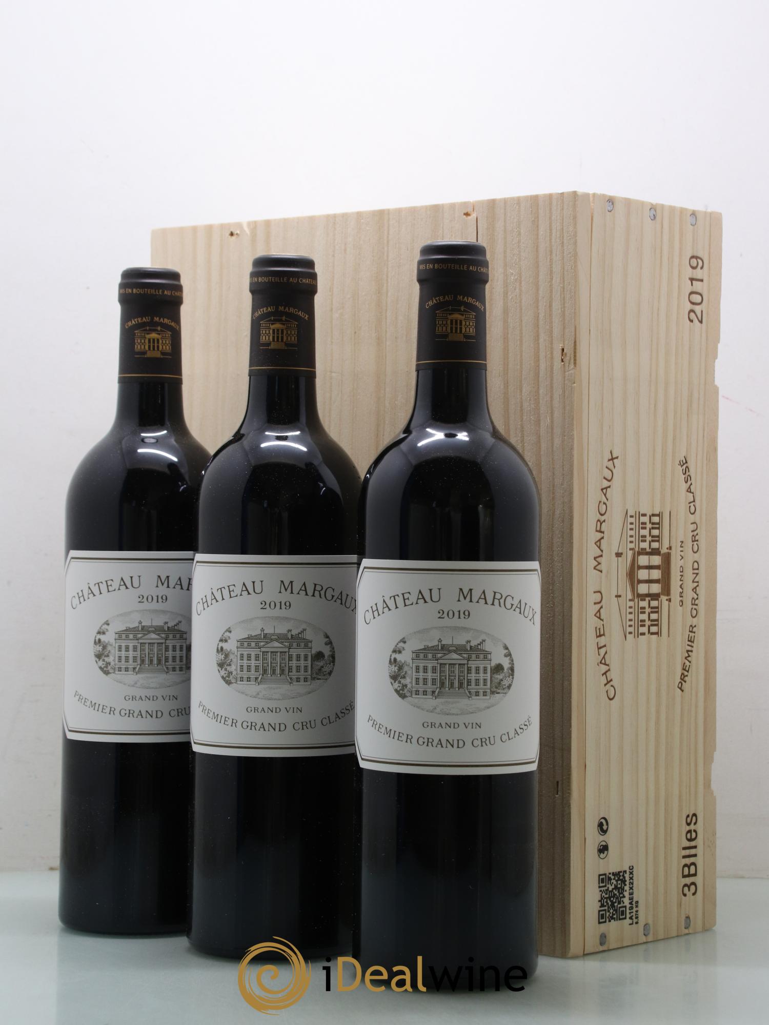 Château Margaux 1er Grand Cru Classé 2019 - Lot de 3 bouteilles - 2