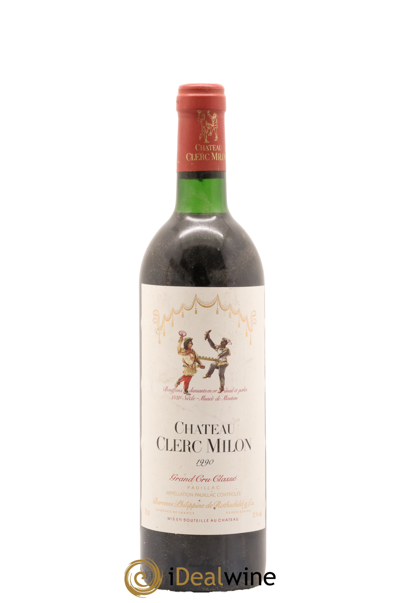 Château Clerc Milon 5ème Grand Cru Classé 1990 - Posten von 1 Flasche - 0