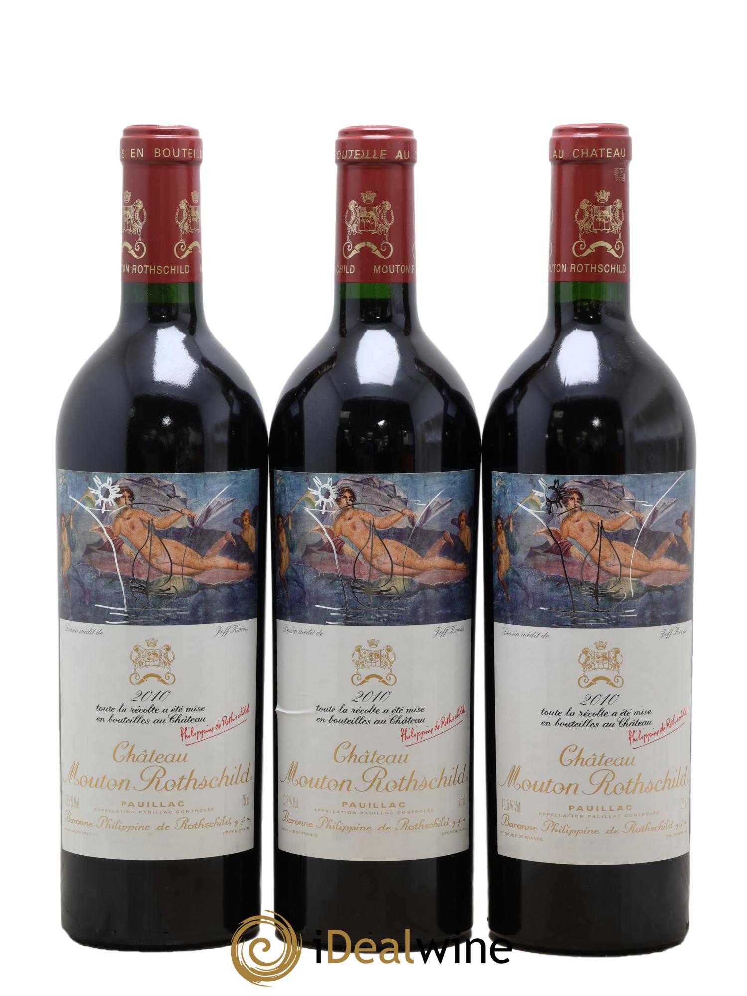Château Mouton Rothschild 1er Grand Cru Classé 2010 - Lot of 12 bottles - 3