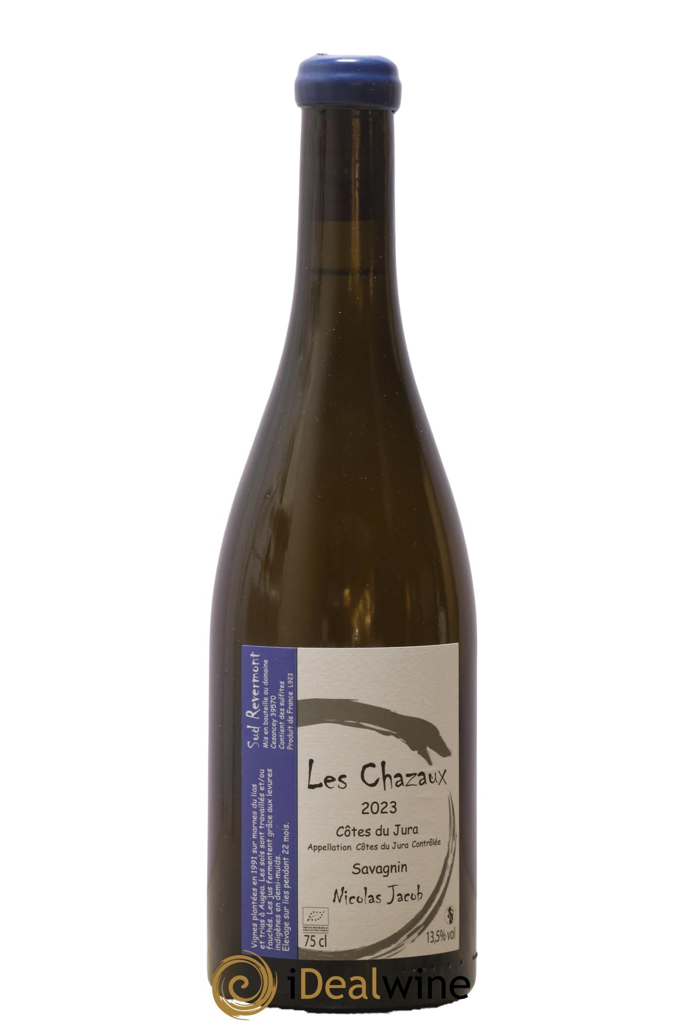 Côtes du Jura Savagnin Les Chazaux Nicolas Jacob 2023 - Lot de 1 bouteille - 0