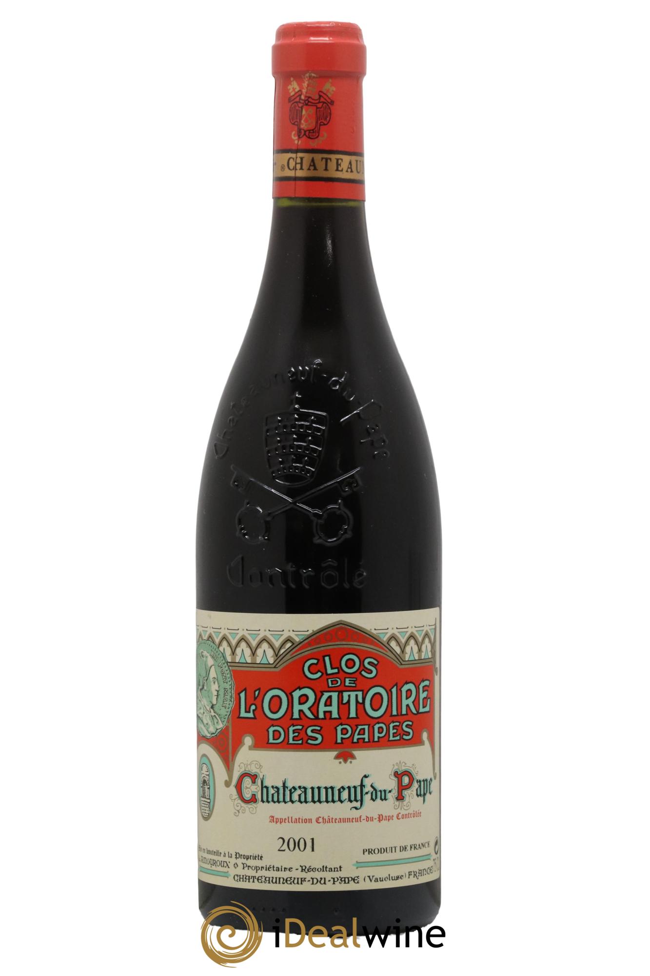 Châteauneuf-du-Pape Clos de l'Oratoire des Papes 2001 - Lot de 1 bouteille - 0