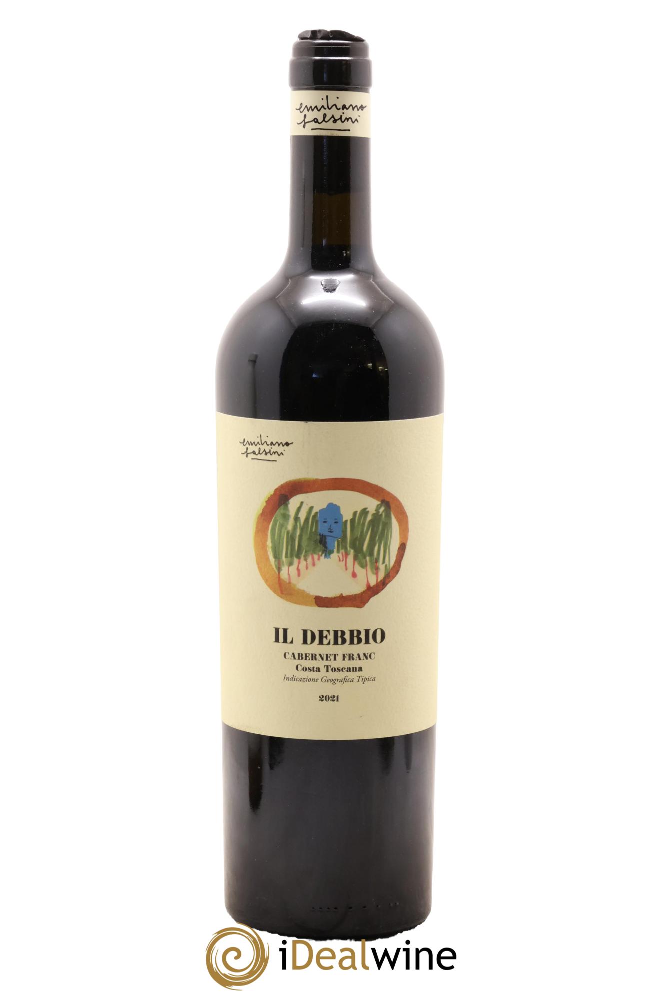 Italie IGT Costa Toscana Il Debbio Cabernet Franc Emiliano Falsini 2021 - Lot de 1 bouteille - 0