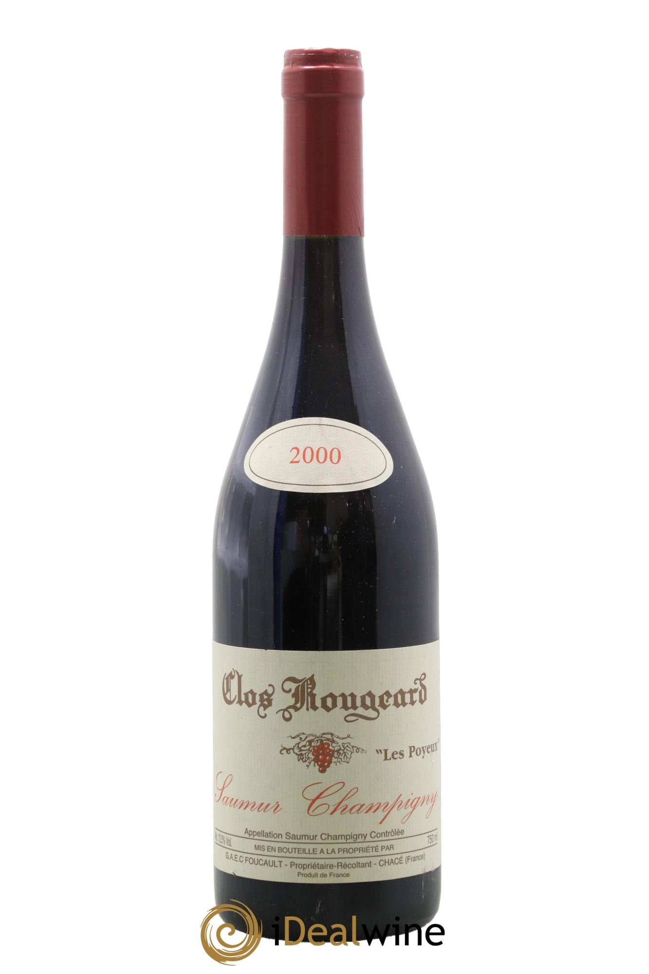 Saumur-Champigny Les Poyeux Clos Rougeard 2000 - Posten von 1 Flasche - 0