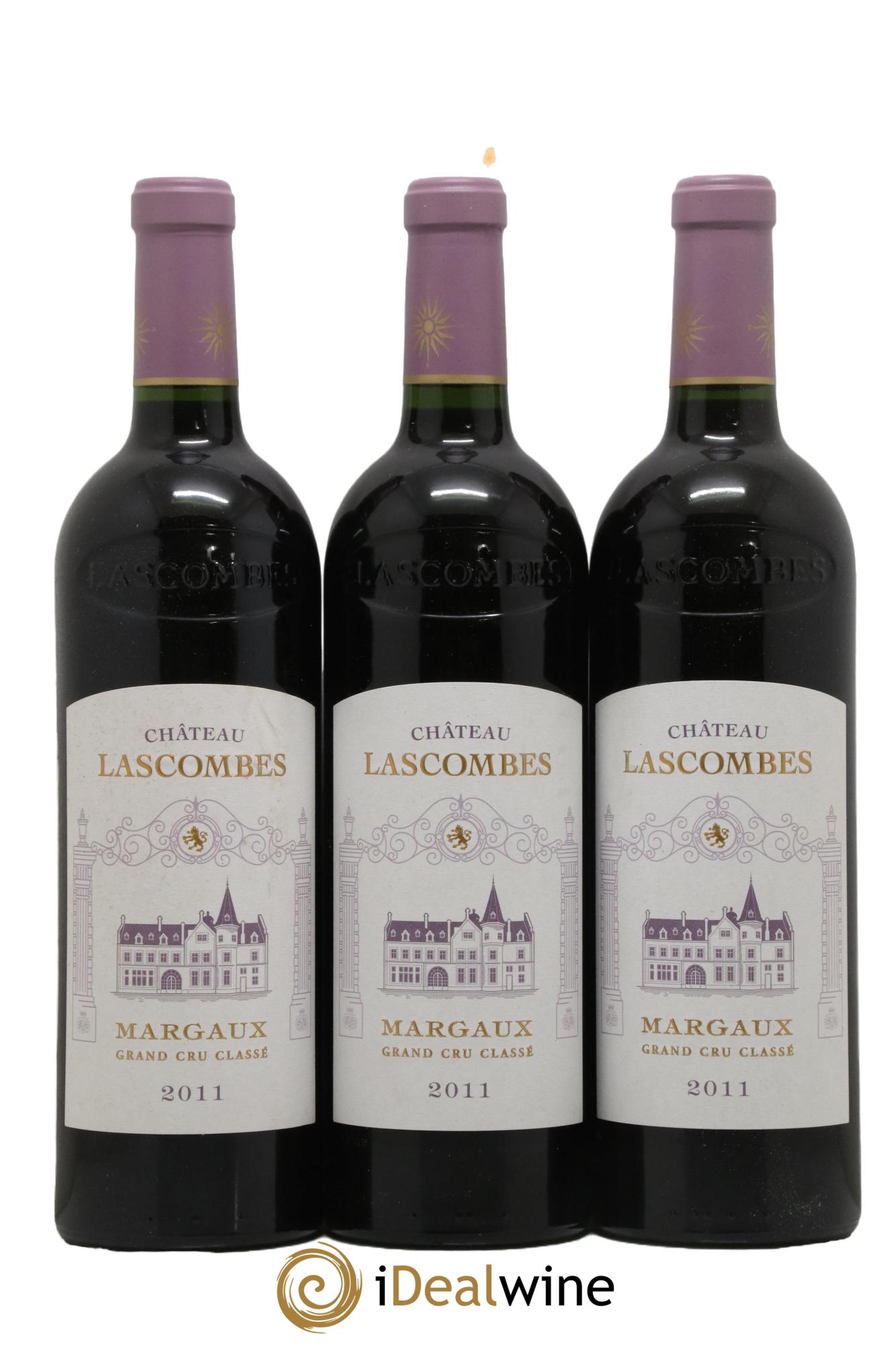 Château Lascombes 2ème Grand Cru Classé 2011 - Lot de 12 bouteilles - 1