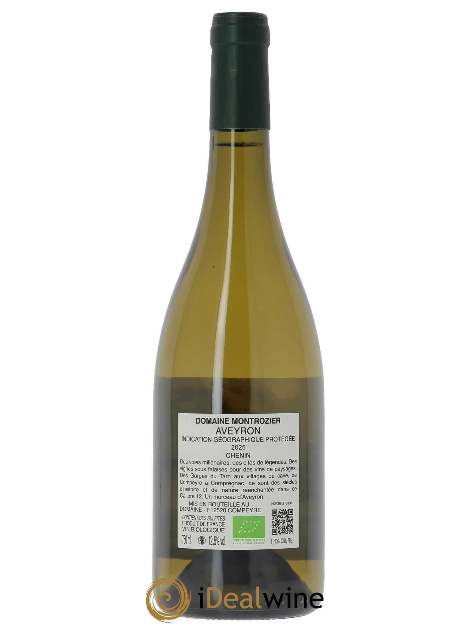 IGP Aveyron Calibre 12 Domaine Montrozier Seb Pradal 2025 - Lot de 1 bouteille - 1