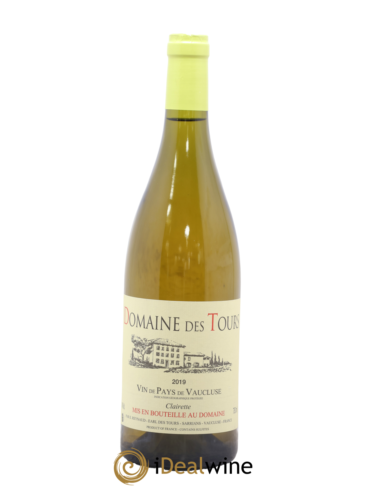 Vaucluse (Vin de Pays de Vaucluse) Domaine des Tours Emmanuel Reynaud 2019 - Posten von 1 Flasche - 0