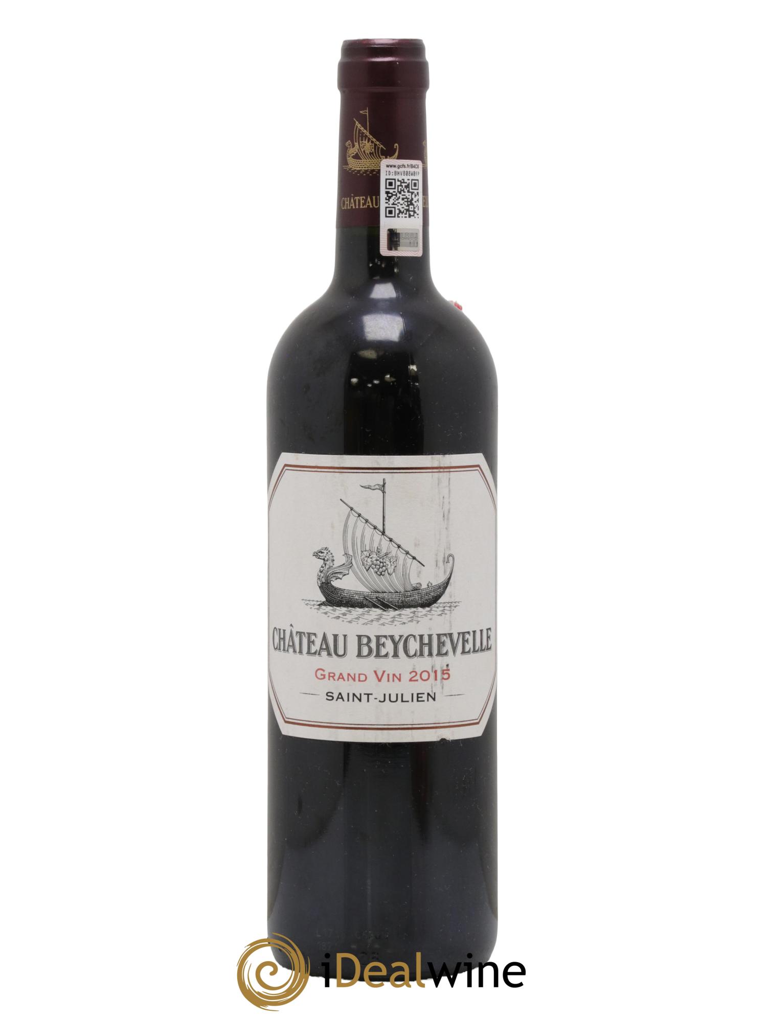 Château Beychevelle 4ème Grand Cru Classé 2015 - Lot de 1 bouteille - 0