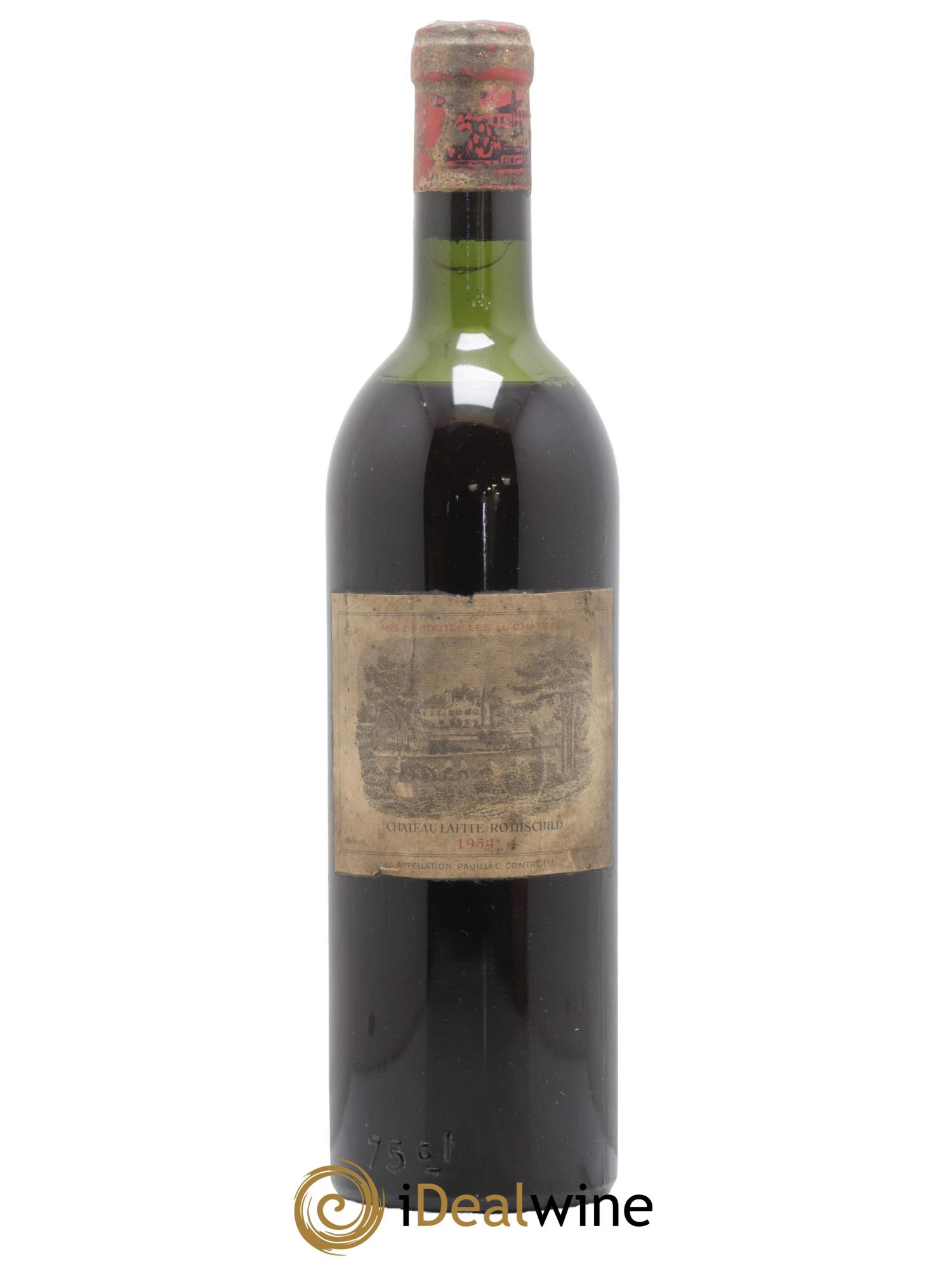 Château Lafite Rothschild 1er Grand Cru Classé 1954 - Lot de 1 bouteille - 0