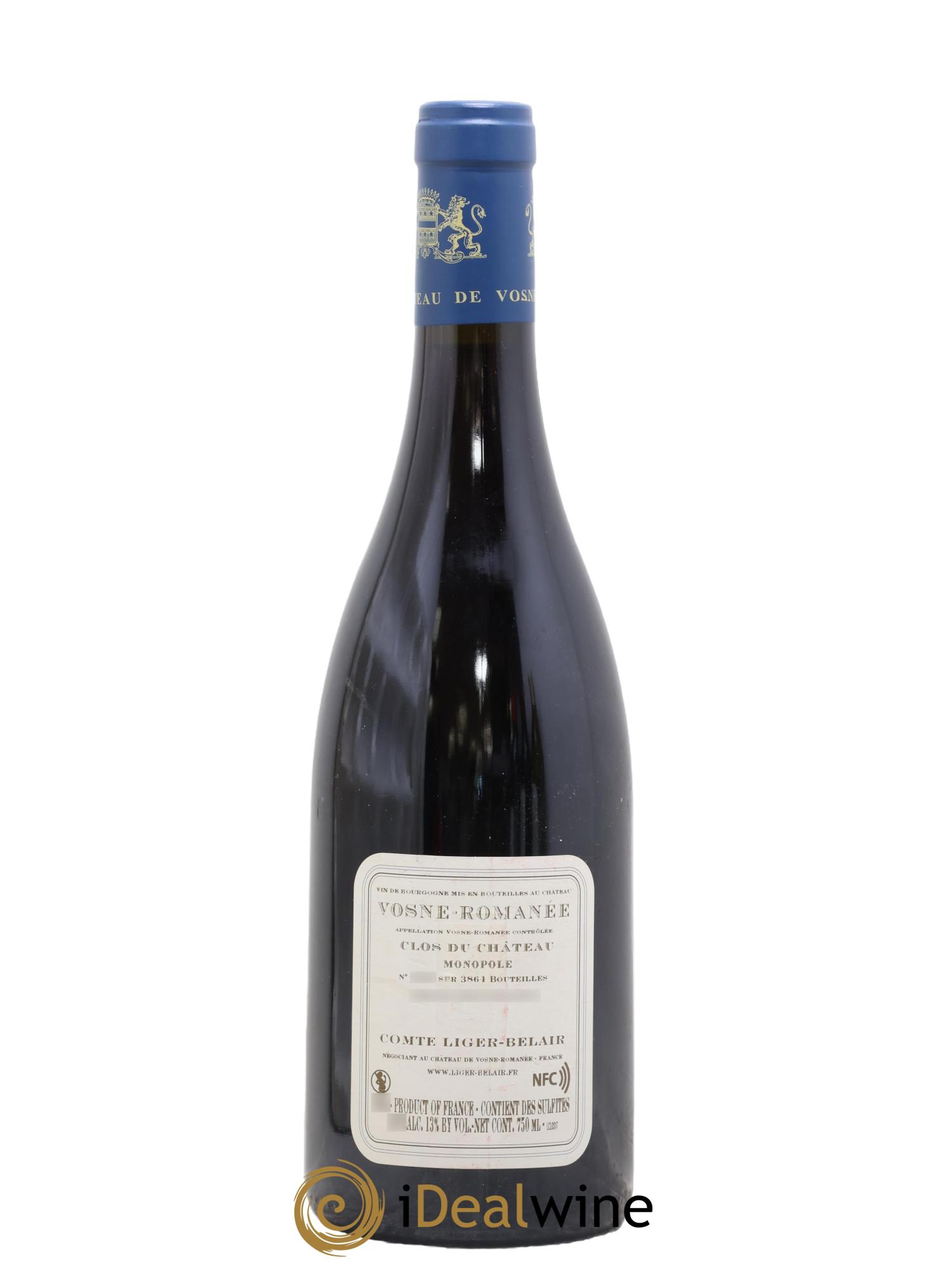 Vosne-Romanée Clos du Château Comte Liger-Belair (Domaine du) 2017 - Posten von 1 Flasche - 1