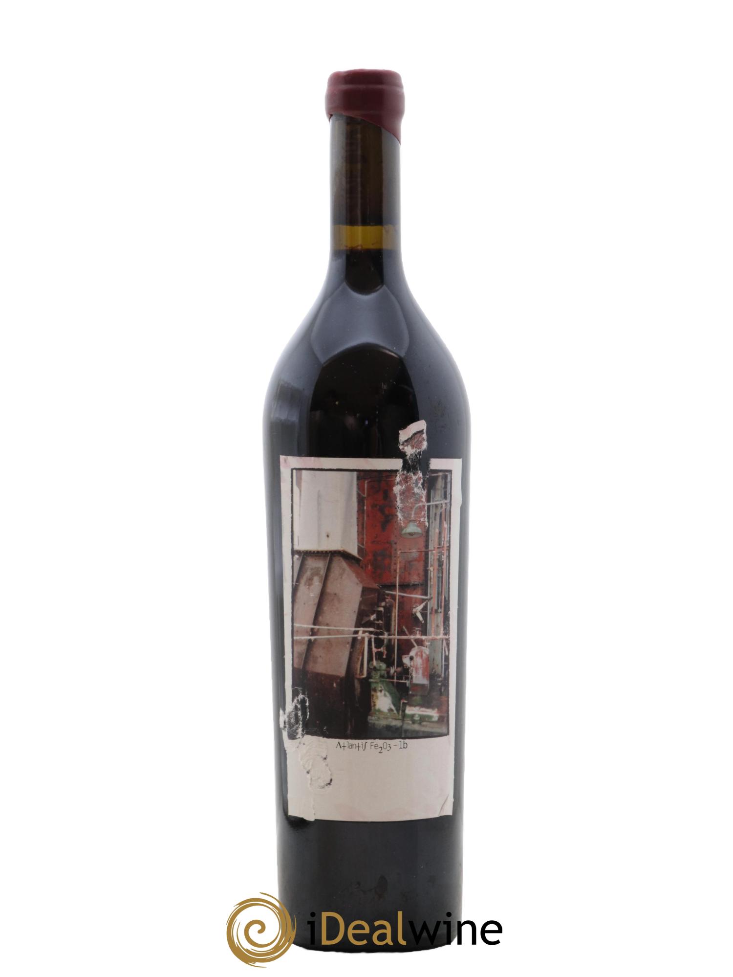USA Californie Sine Qua Non Atlantis Fe2O3 Syrah Manfred Krankl 1b 2005 - Lot de 1 bouteille - 0