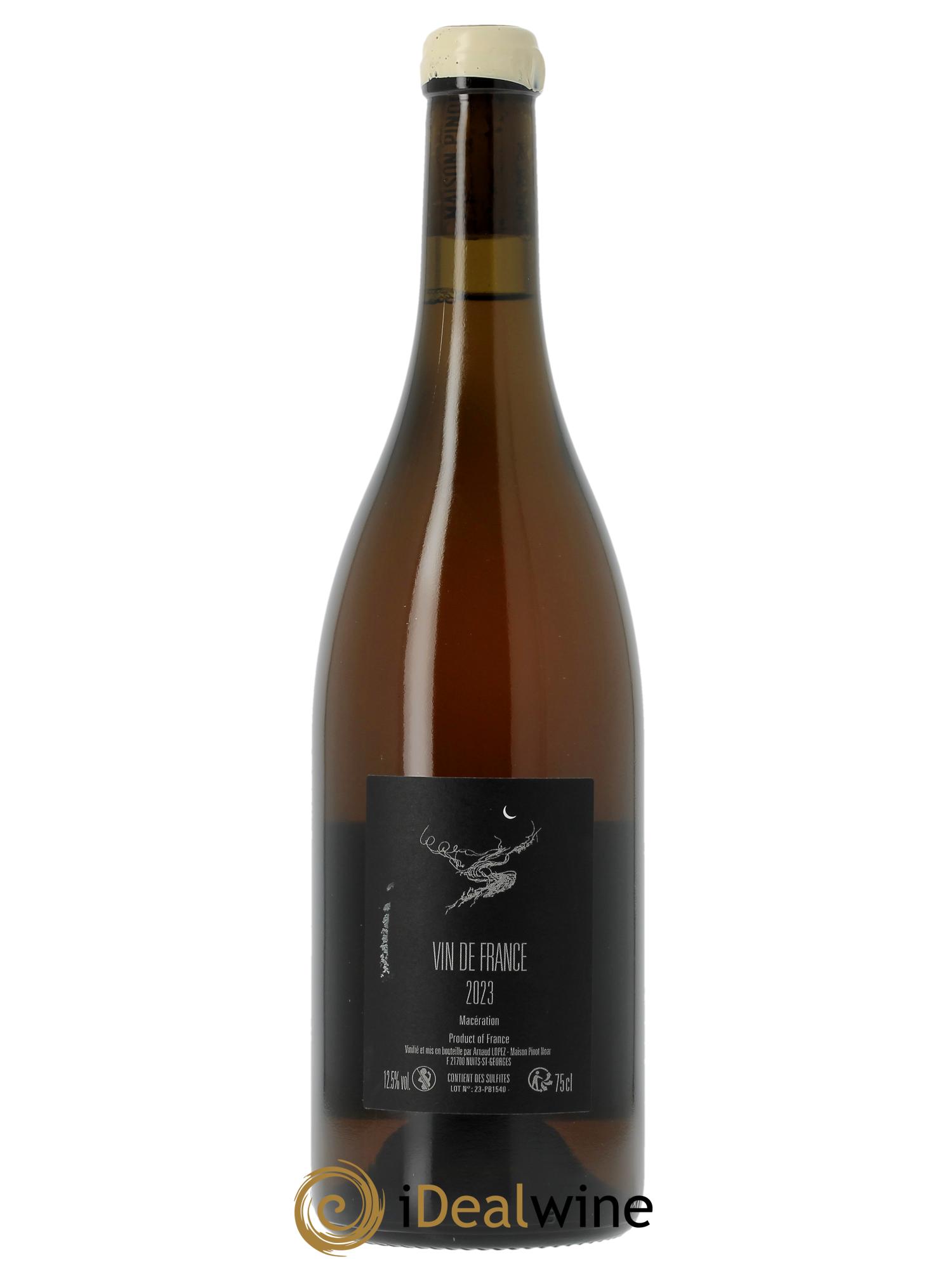 Vin de France Pinot Blanc Arnaud Lopez  2023 - Lot of 1 bottle - 1