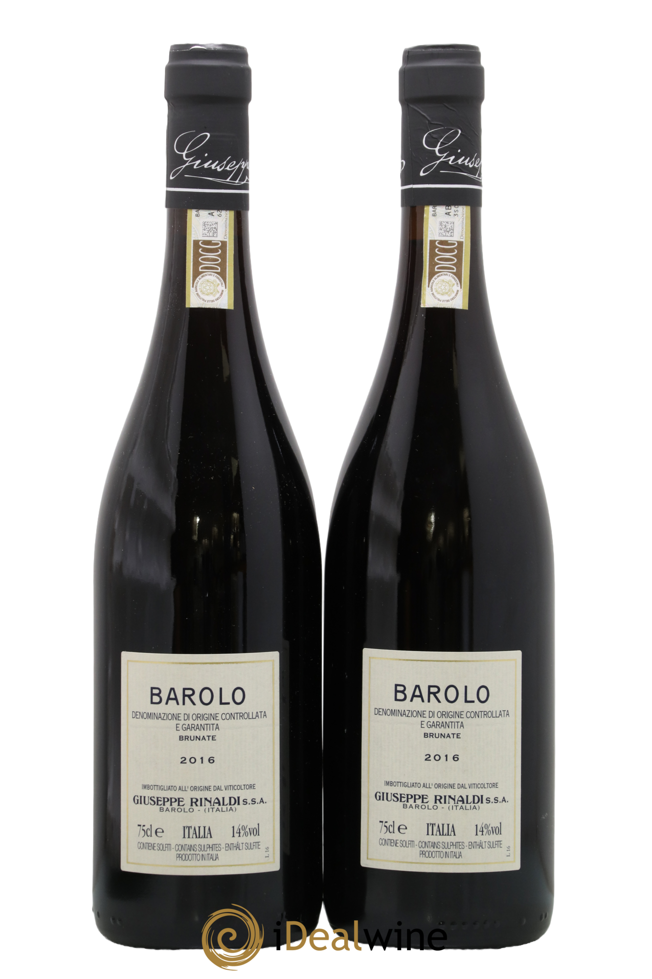 Barolo DOCG Brunate Giuseppe Rinaldi 2016 - Posten von 2 Flaschen - 1