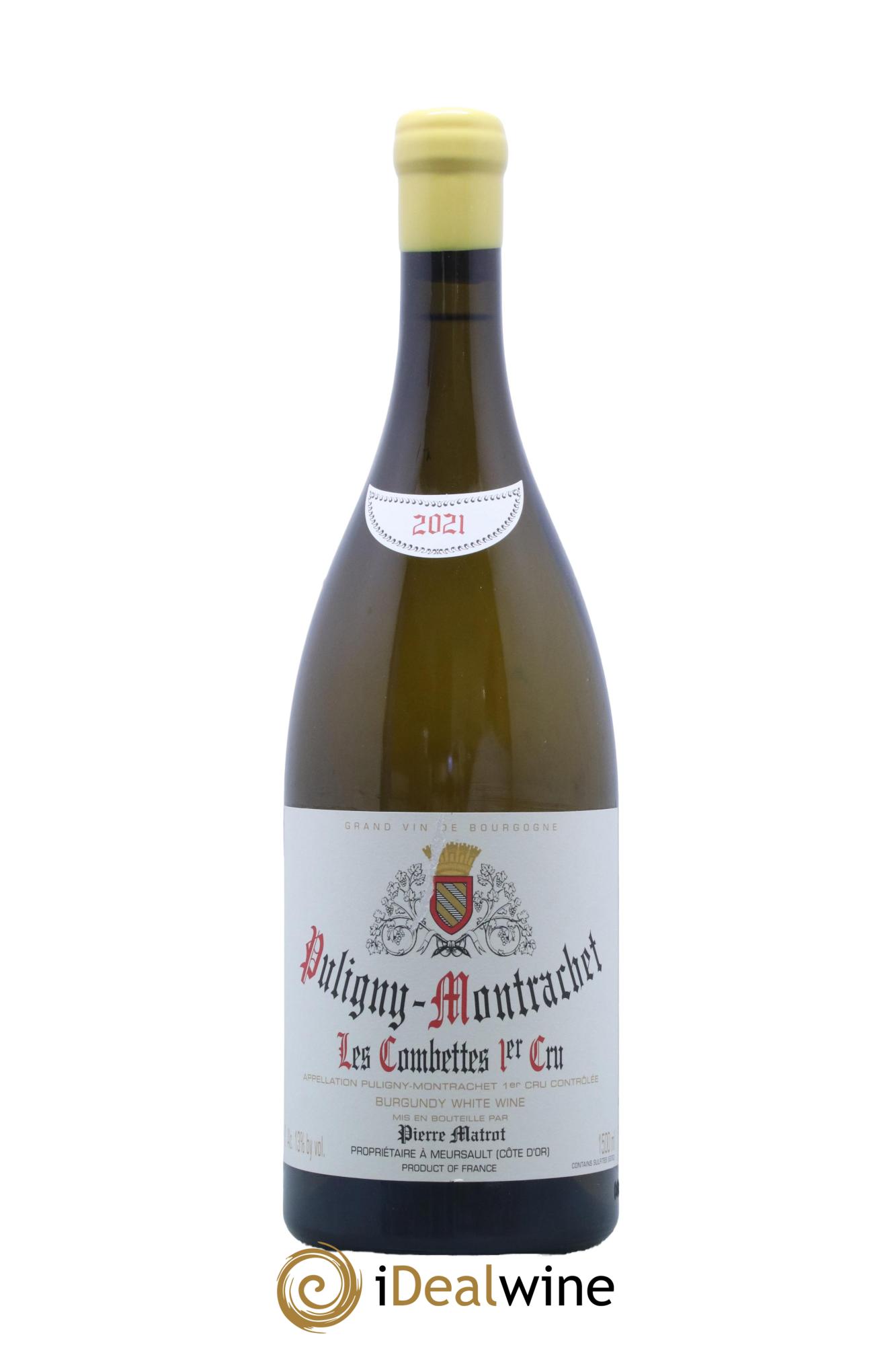 Puligny-Montrachet 1er Cru Les Combettes Matrot (Domaine) 2021 - Lot de 1 magnum - 0