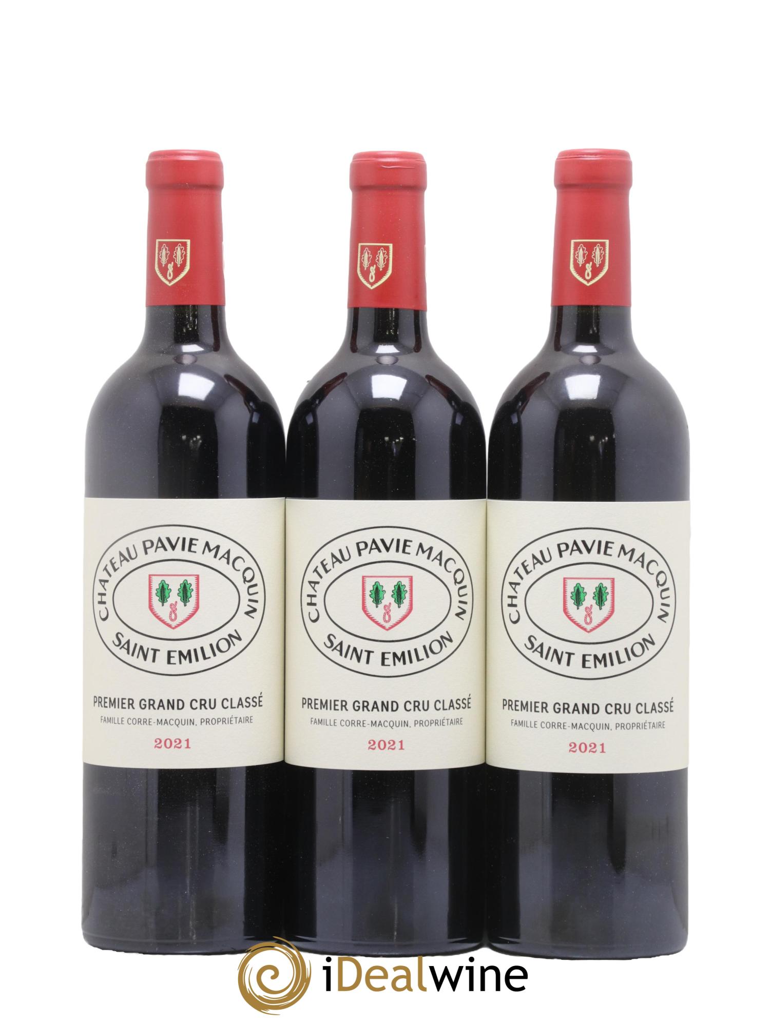 Château Pavie Macquin 1er Grand Cru Classé B 2021 - Lotto di 6 bottiglie - 2