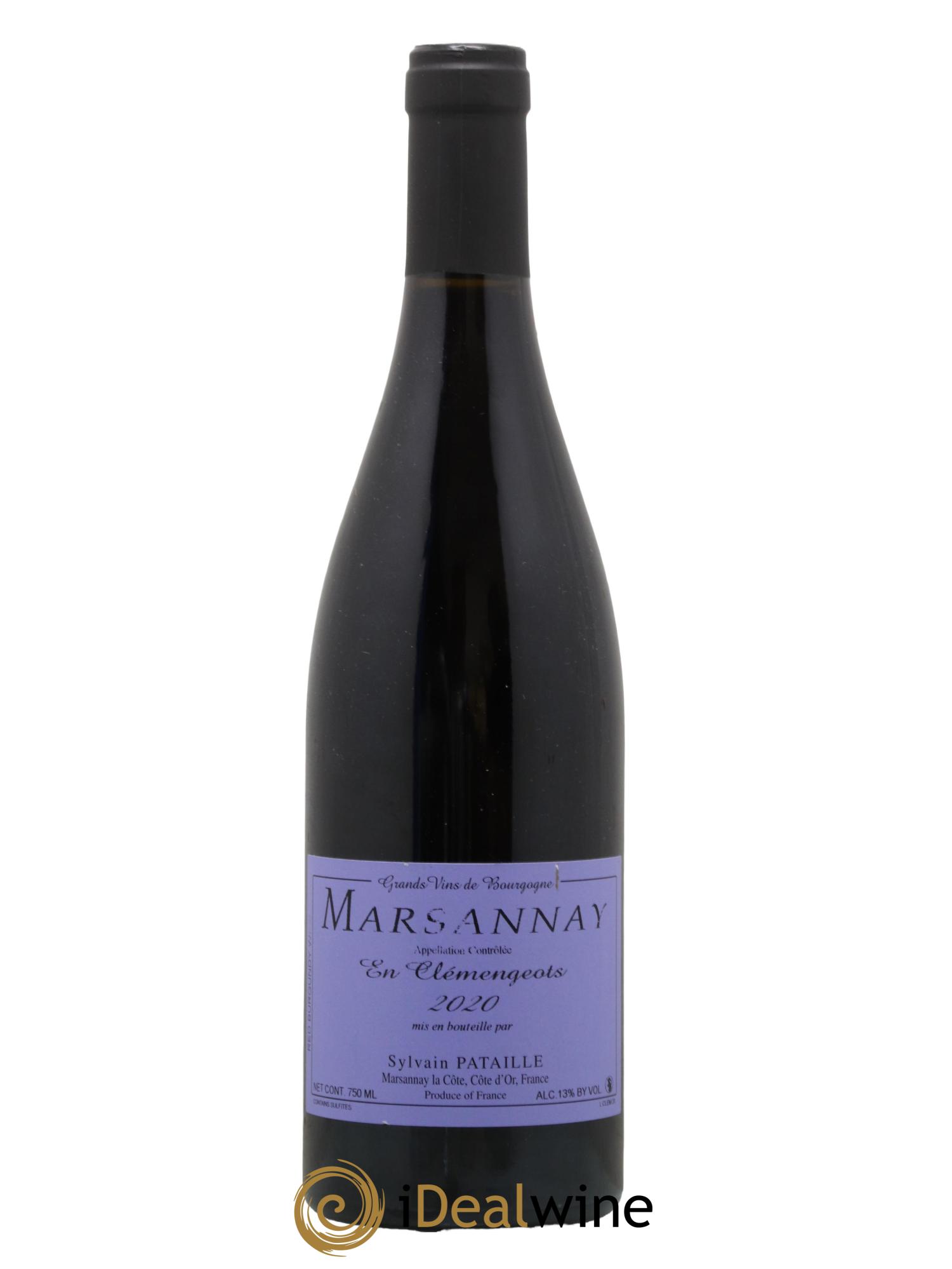 Marsannay En Clémengeots Sylvain Pataille (Domaine) 2020 - Lotto di 1 bottiglia - 0