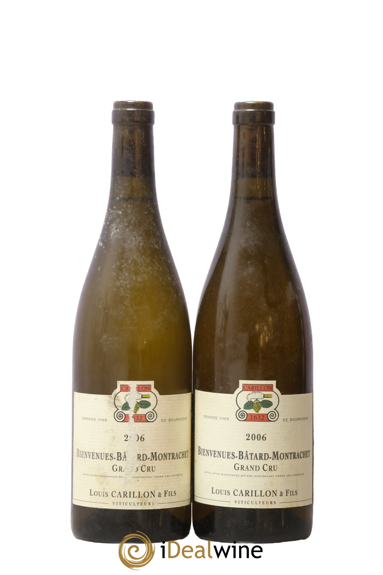 Bienvenues-Bâtard-Montrachet Grand Cru Louis Carillon & Fils 2006 - Posten von 2 Flaschen - 0